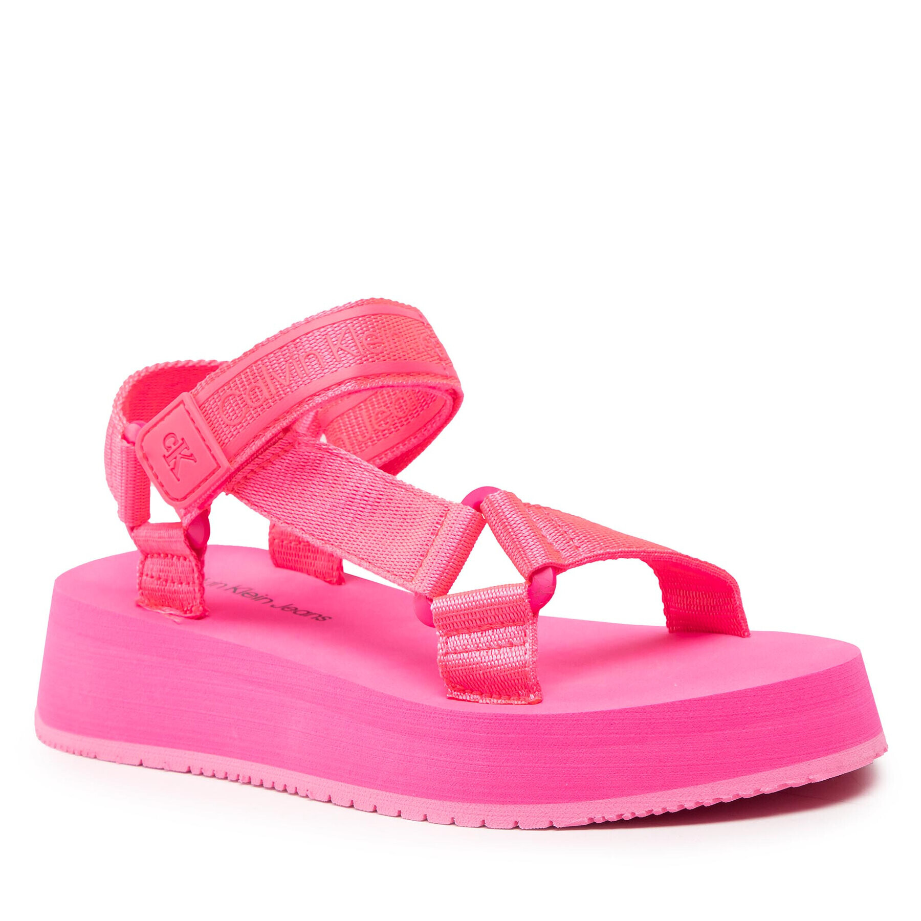 Calvin Klein Jeans Szandál Prefresato Sandal 1 YW0YW00557 Rózsaszín - Pepit.hu