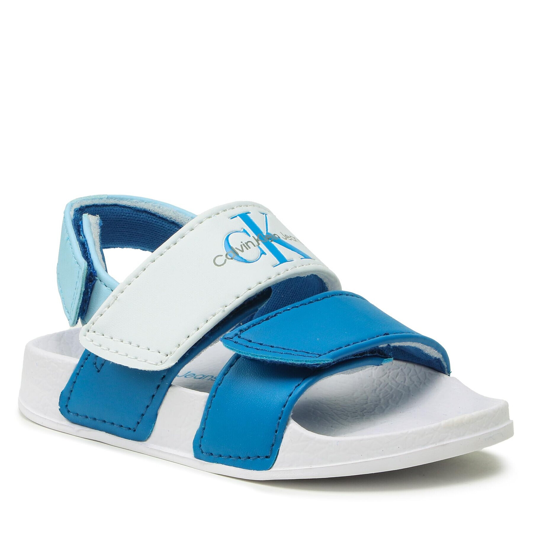 Calvin Klein Jeans Szandál Velcro Sandal V1B2-80627-1172 M Kék - Pepit.hu