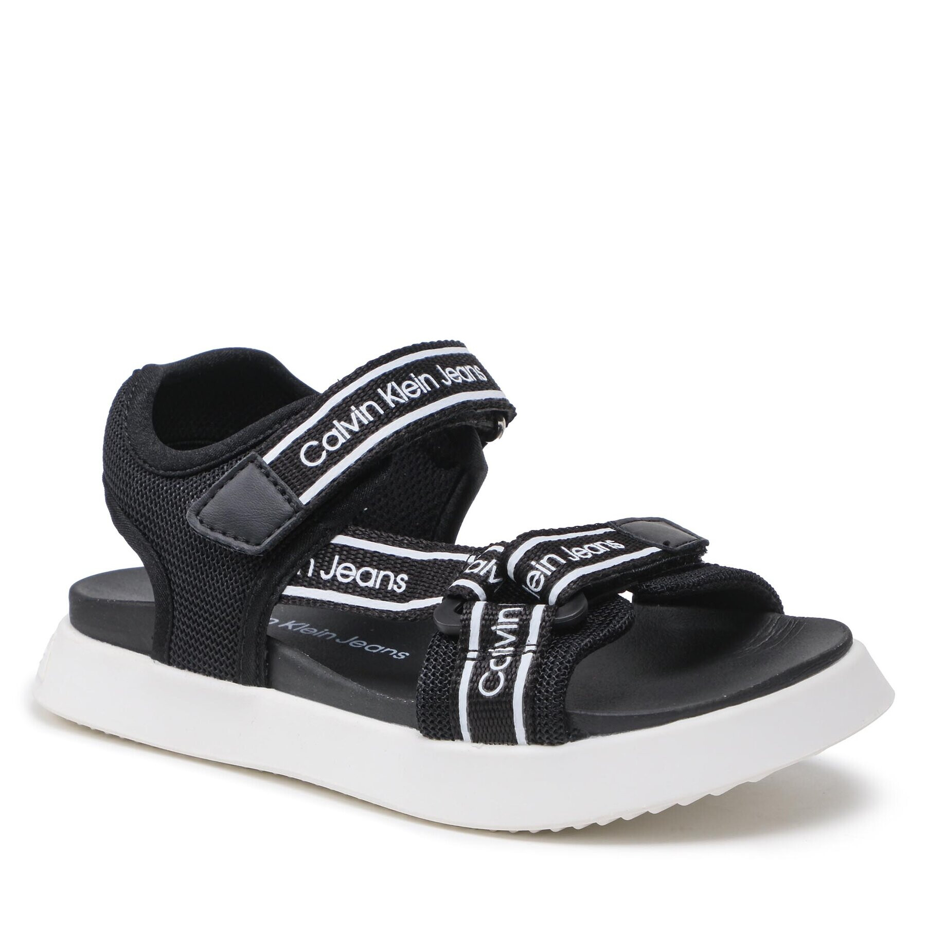 Calvin Klein Jeans Szandál Velcro Sandal V3B2-80619-0034 M Fekete - Pepit.hu