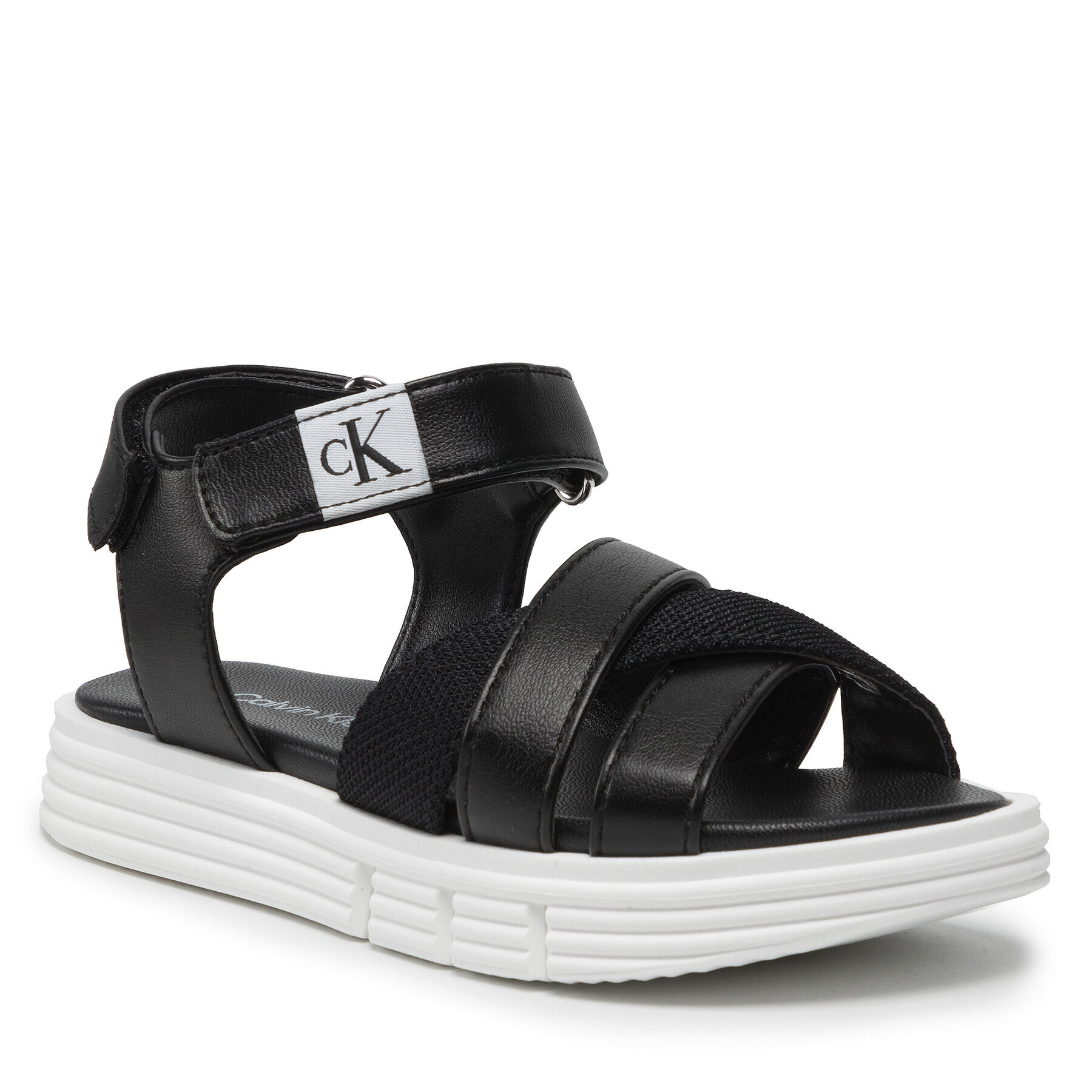 Calvin Klein Jeans Szandál Velcro Sandal V4A2-80211-1419 Fekete - Pepit.hu