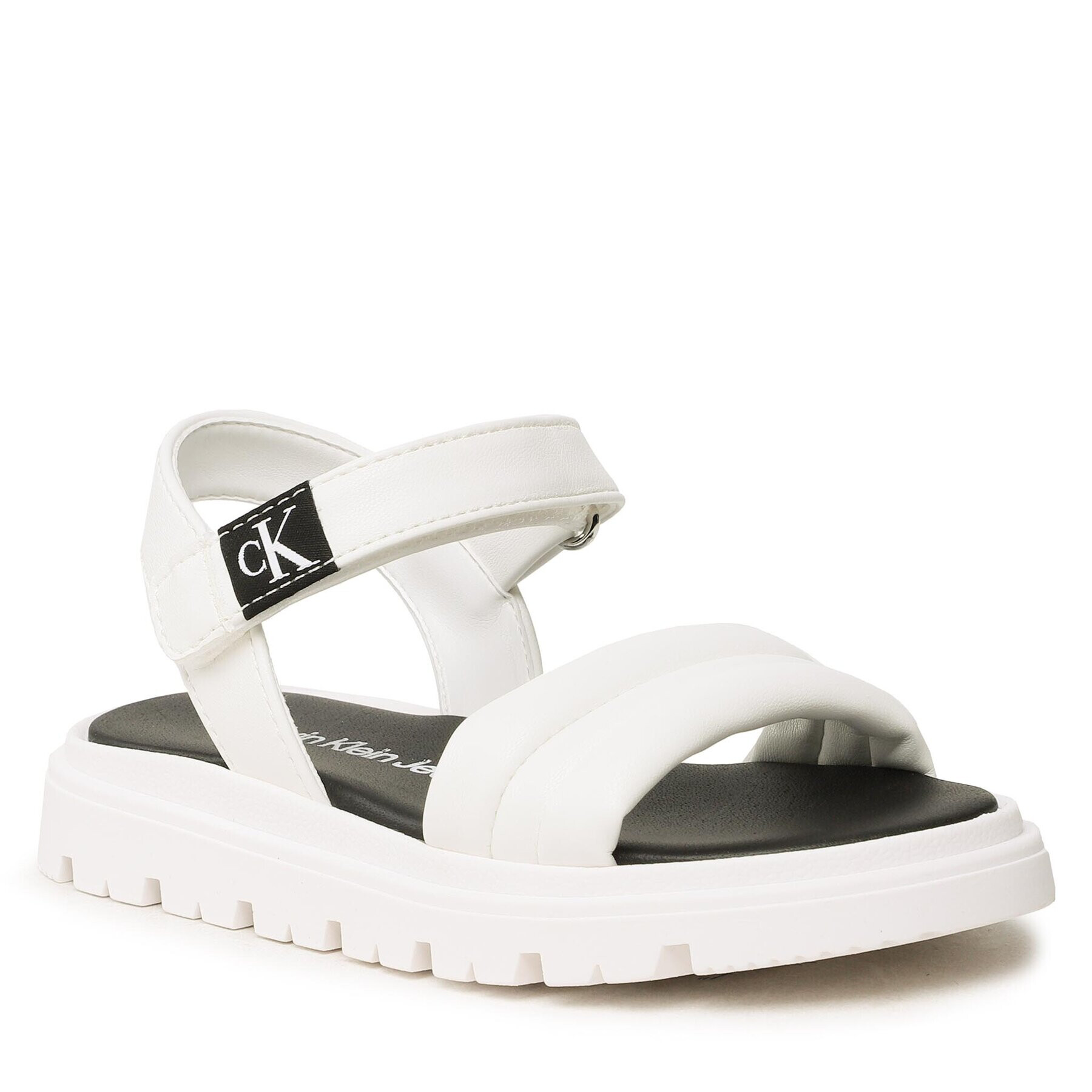 Calvin Klein Jeans Szandál Velcro Sandal V4A2-80512-1614 Fehér - Pepit.hu