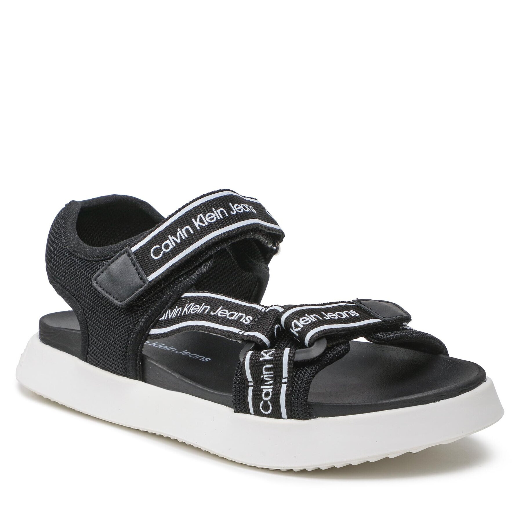 Calvin Klein Jeans Szandál Velcro V3B2-80619-0034 S Fekete - Pepit.hu