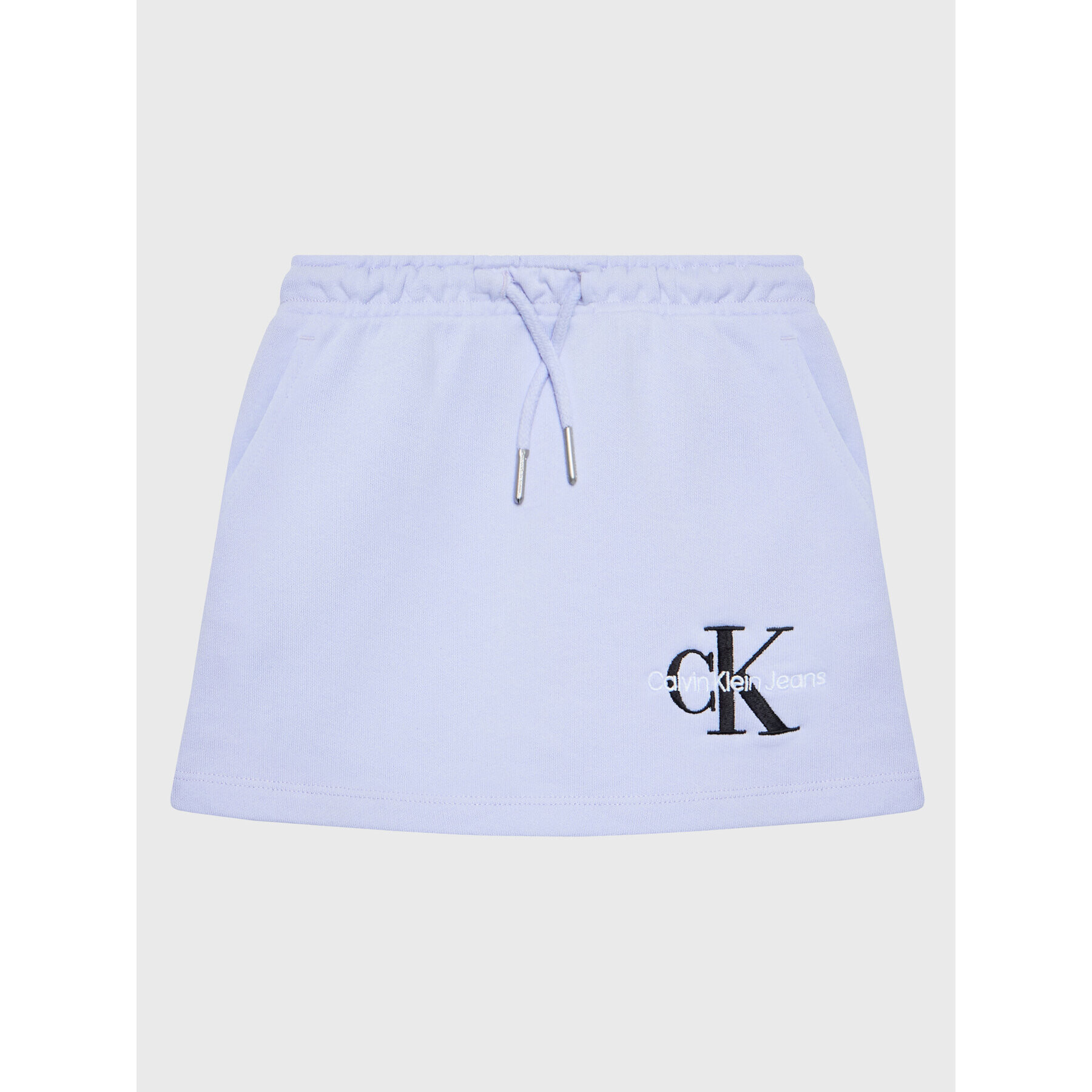 Calvin Klein Jeans Szoknya Monogram Off Placed IG0IG01578 Lila Regular Fit - Pepit.hu