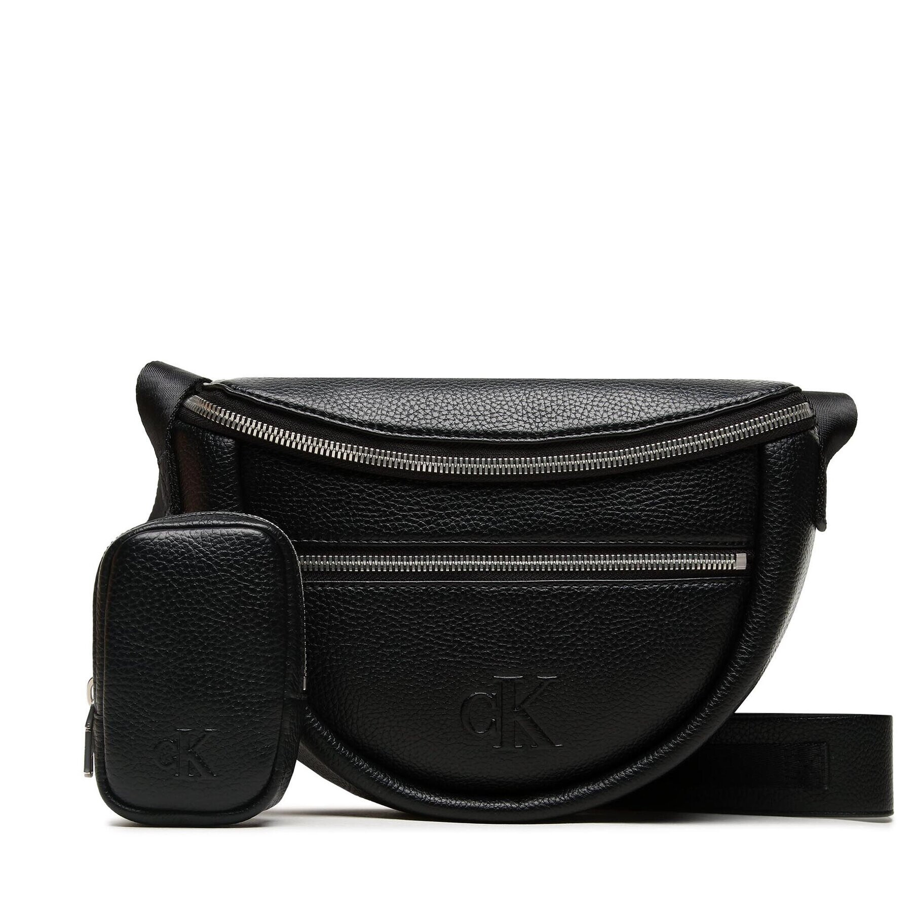 Calvin Klein Jeans Táska Connected Rounded Crossbody27 K60K610865 Fekete - Pepit.hu