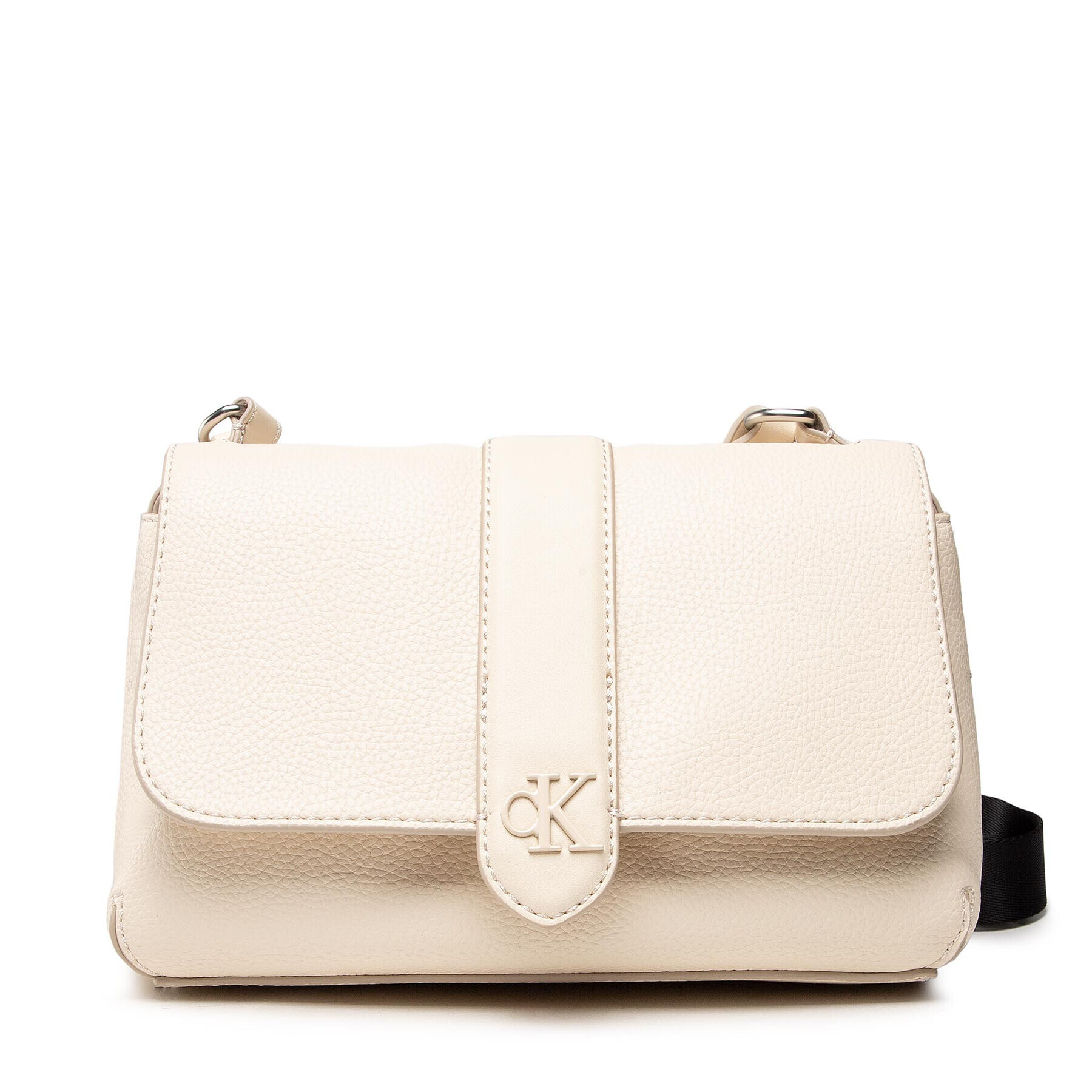 Calvin Klein Jeans Táska Flap Crossbody K60K608268 Bézs - Pepit.hu