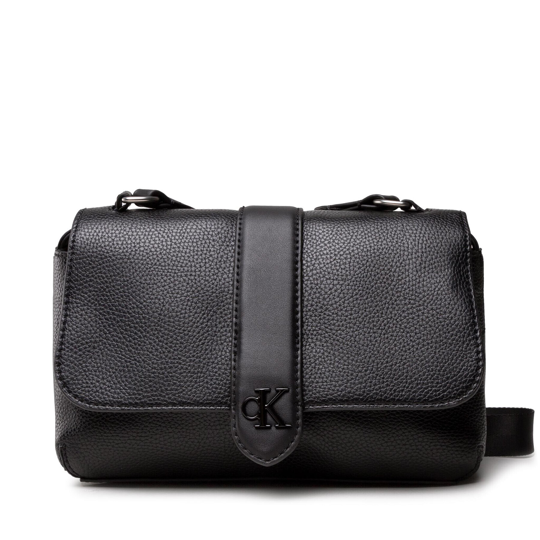 Calvin Klein Jeans Táska Flap Crossbody K60K608268 Fekete - Pepit.hu