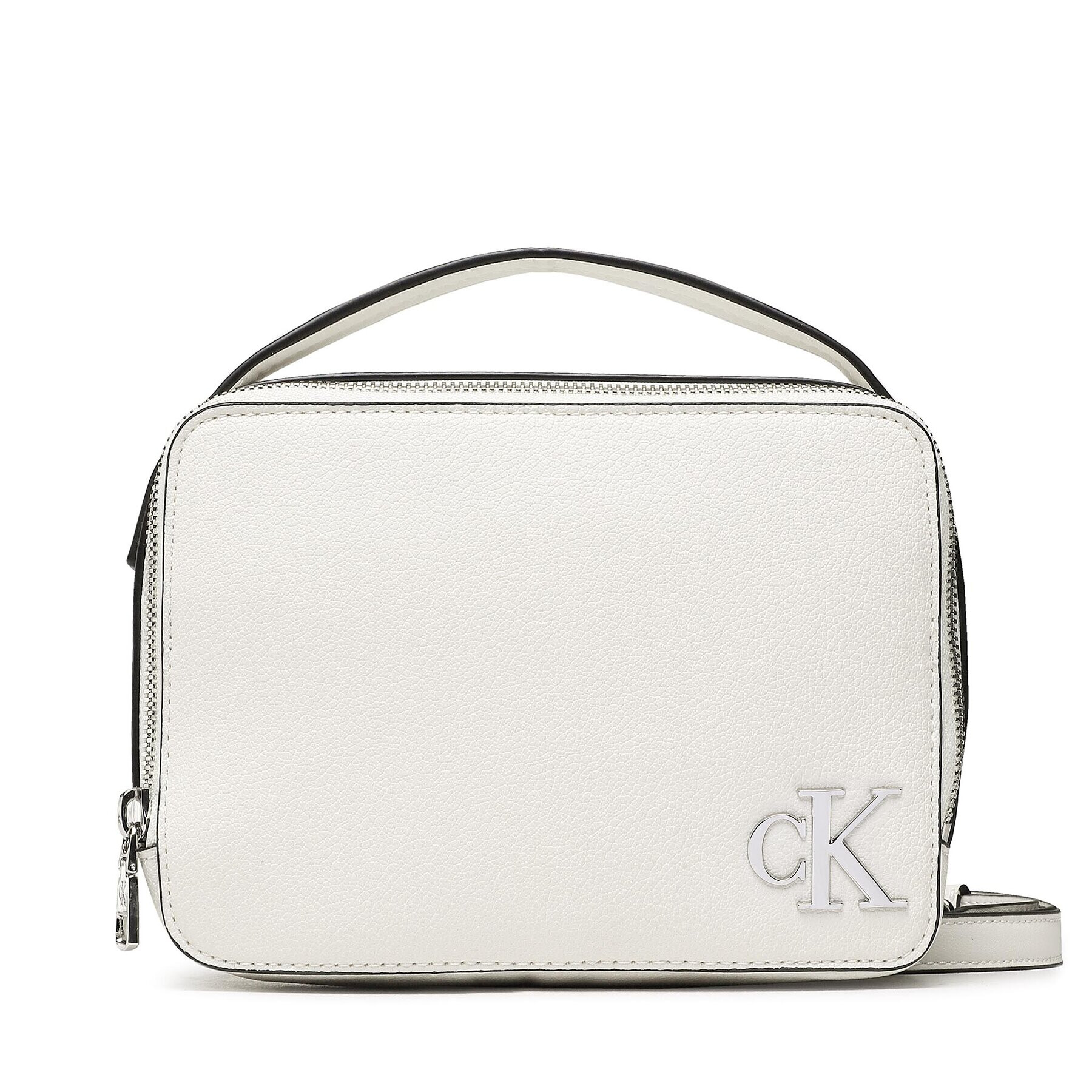 Calvin Klein Jeans Táska Minimal Monogram Camera Bag18 K60K610331 Fehér - Pepit.hu