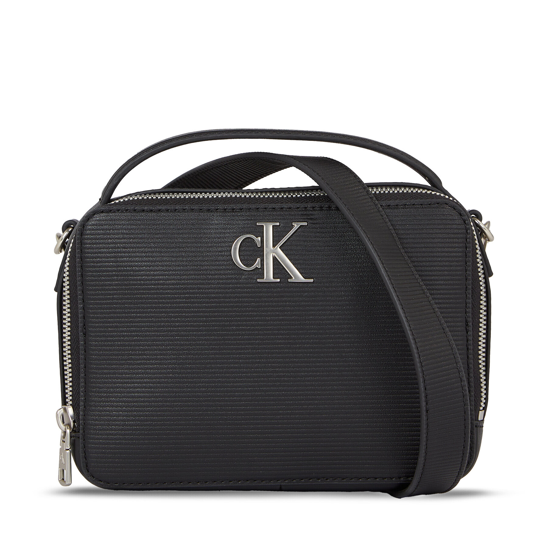 Calvin Klein Jeans Táska Minimal Monogram Camera Bag18 T K60K611222 Fekete - Pepit.hu