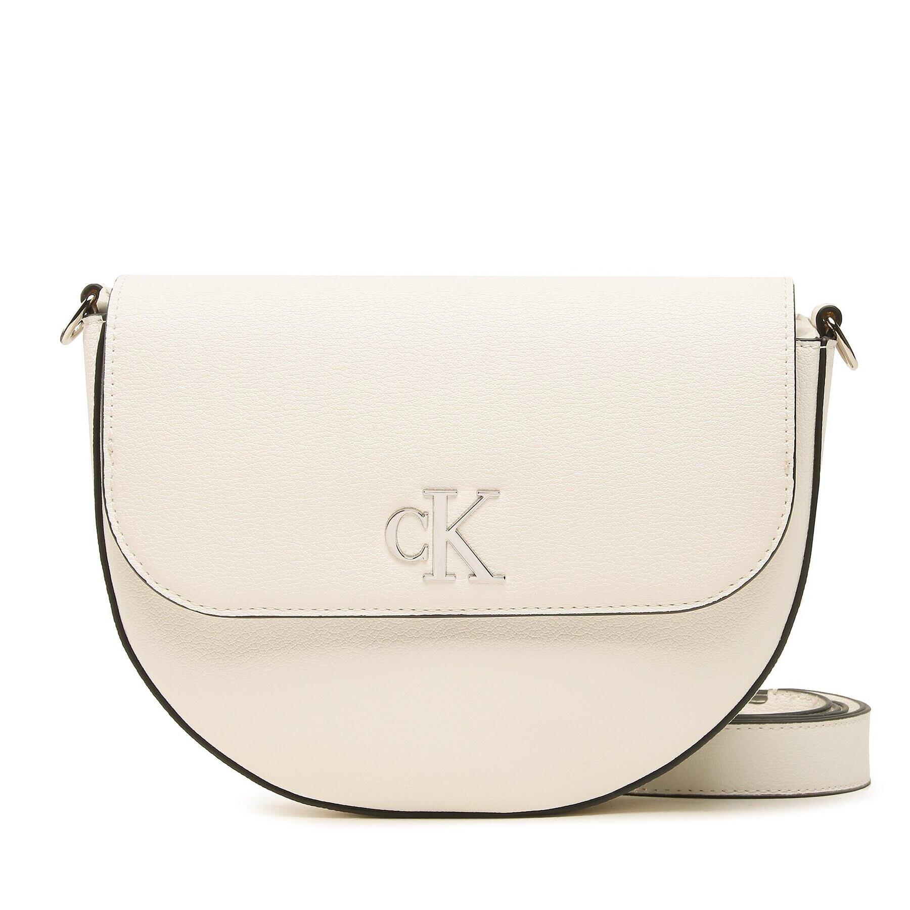 Calvin Klein Jeans Táska Minimal Monogram Saddle22 K60K610842 Fehér - Pepit.hu