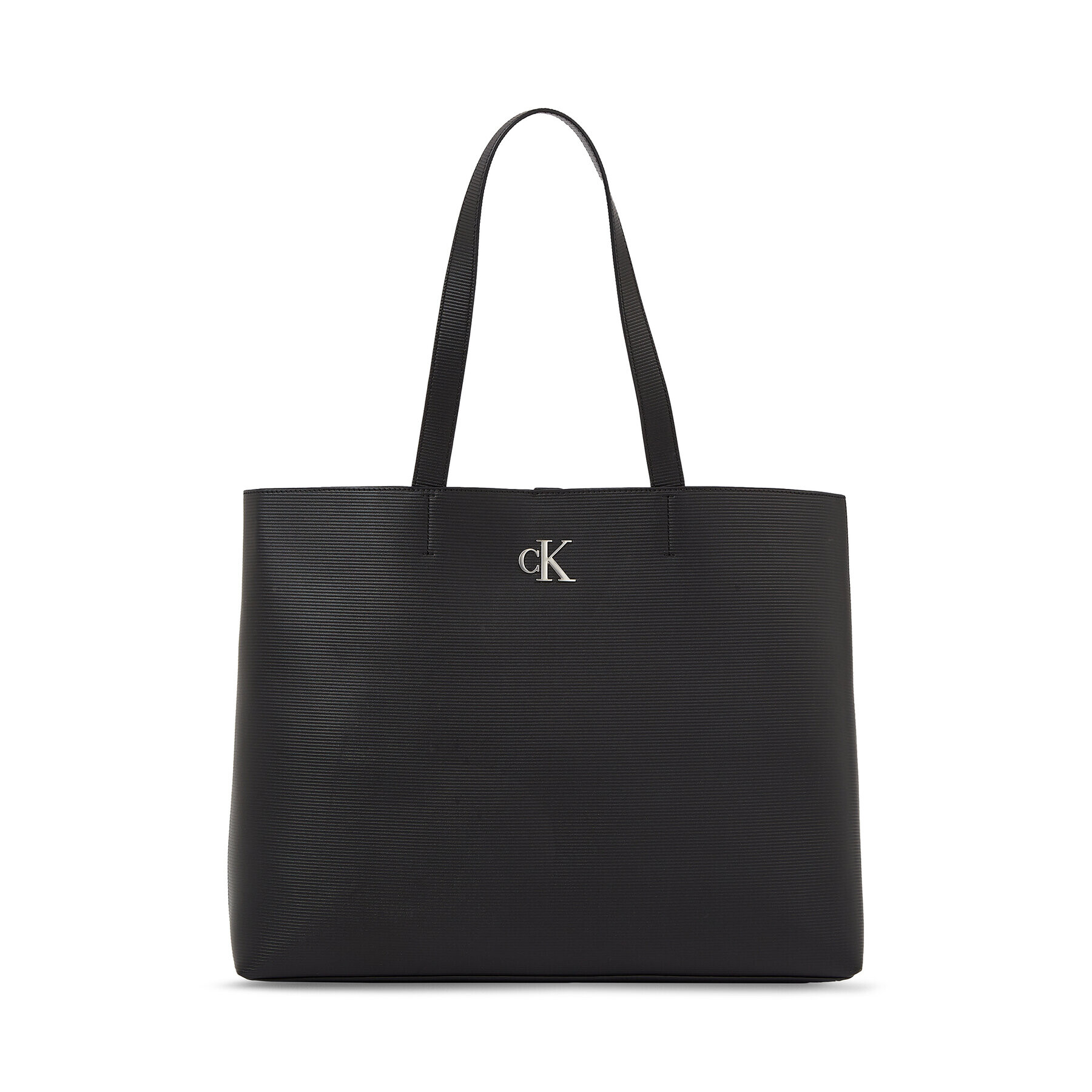 Calvin Klein Jeans Táska Minimal Monogram Slim Tote34 T K60K611213 Fekete - Pepit.hu