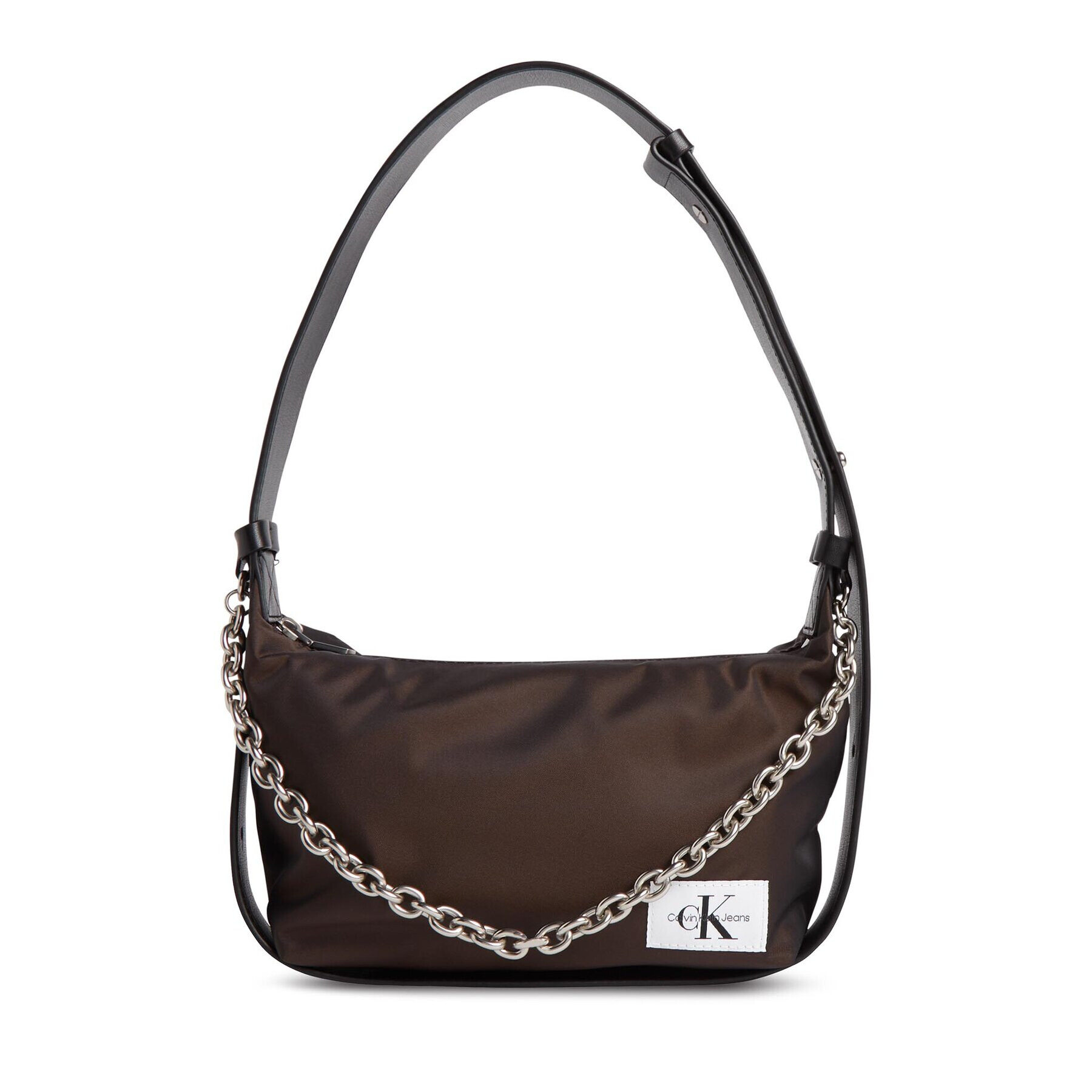 Calvin Klein Jeans Táska Nylon Chain Shoulder Bag22 K60K611225 Fekete - Pepit.hu