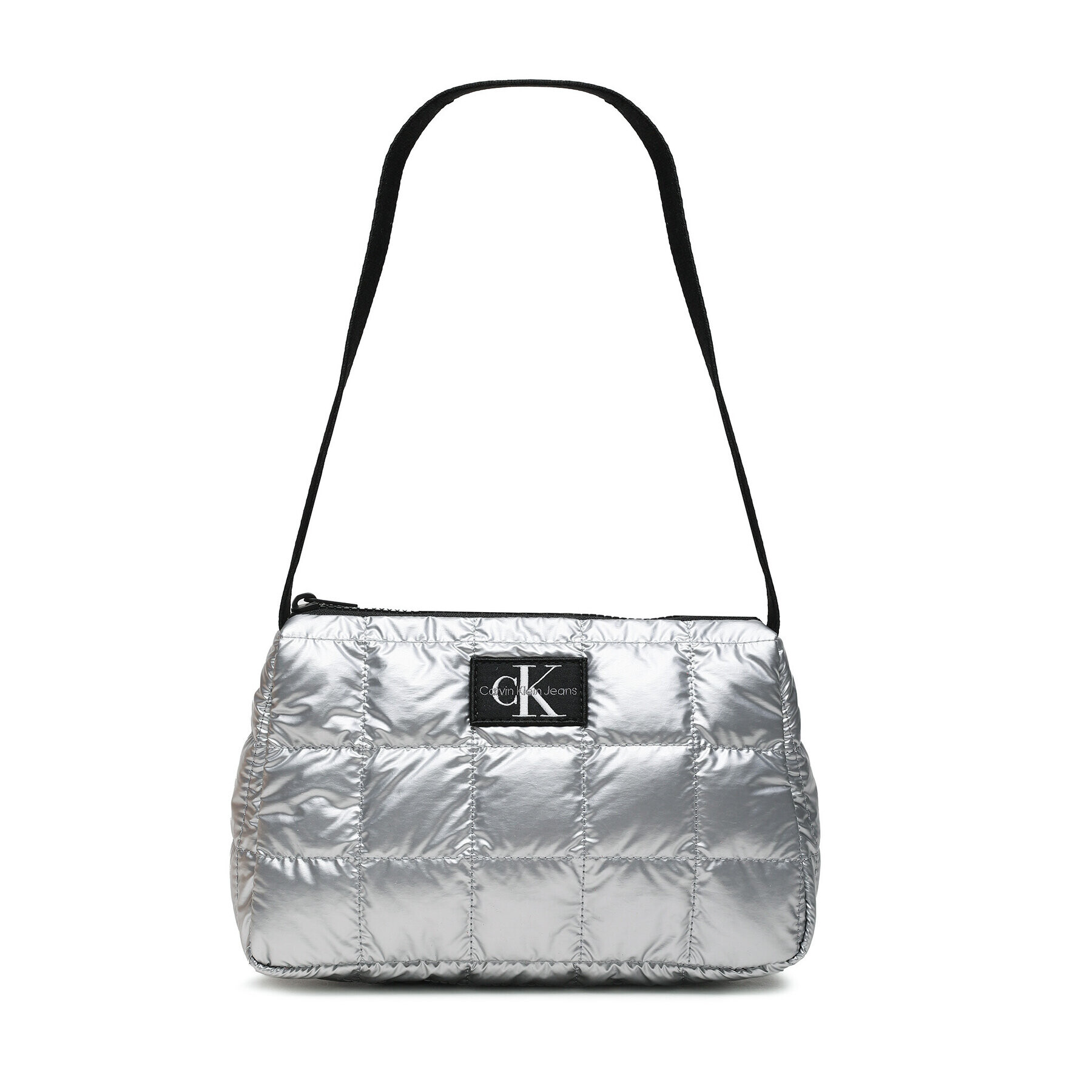 Calvin Klein Jeans Táska Quilted Shoulder Bag IU0IU00447 Ezüst - Pepit.hu