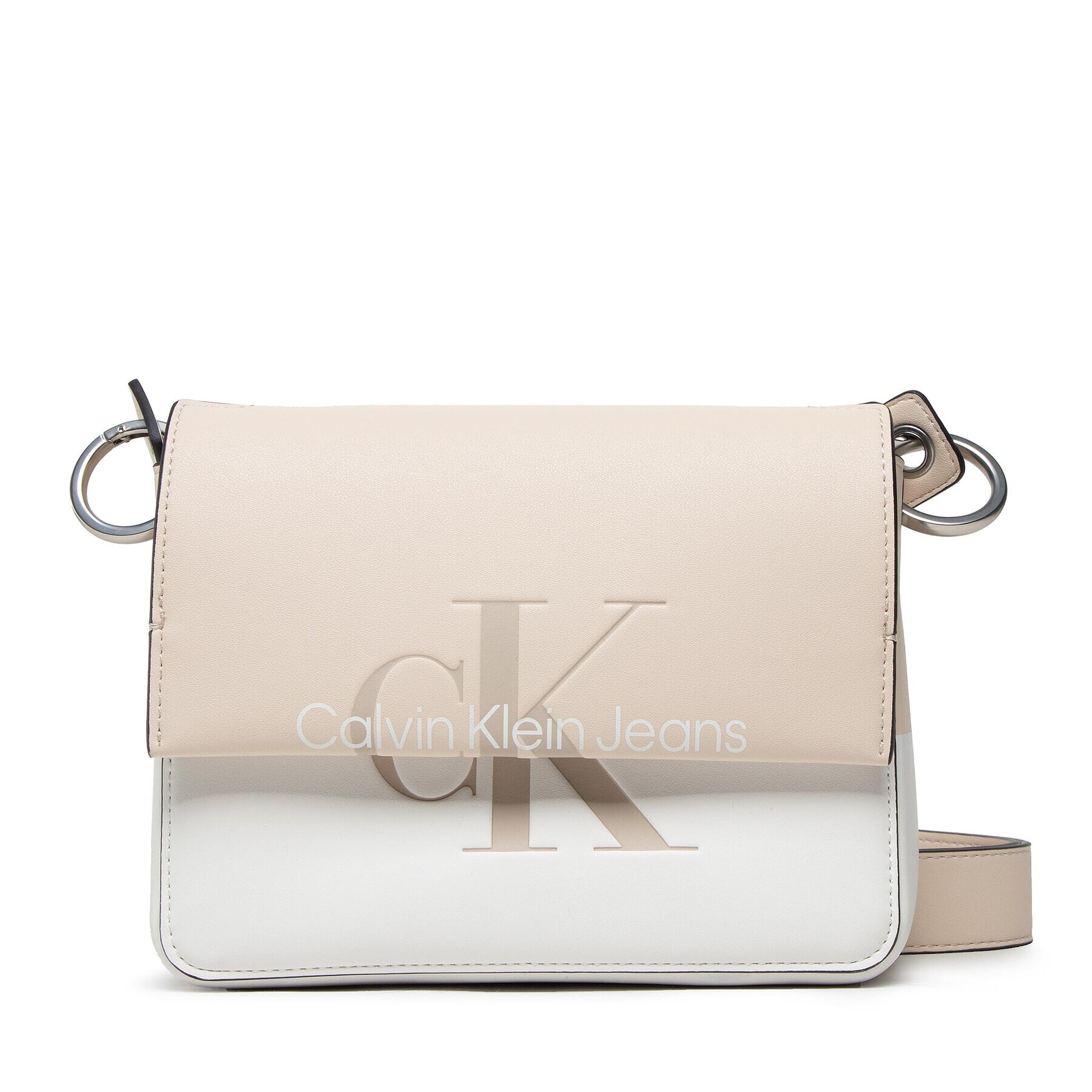 Calvin Klein Jeans Táska Sculpted Boxy Crossbody 20 Hero K60K609771 Bézs - Pepit.hu