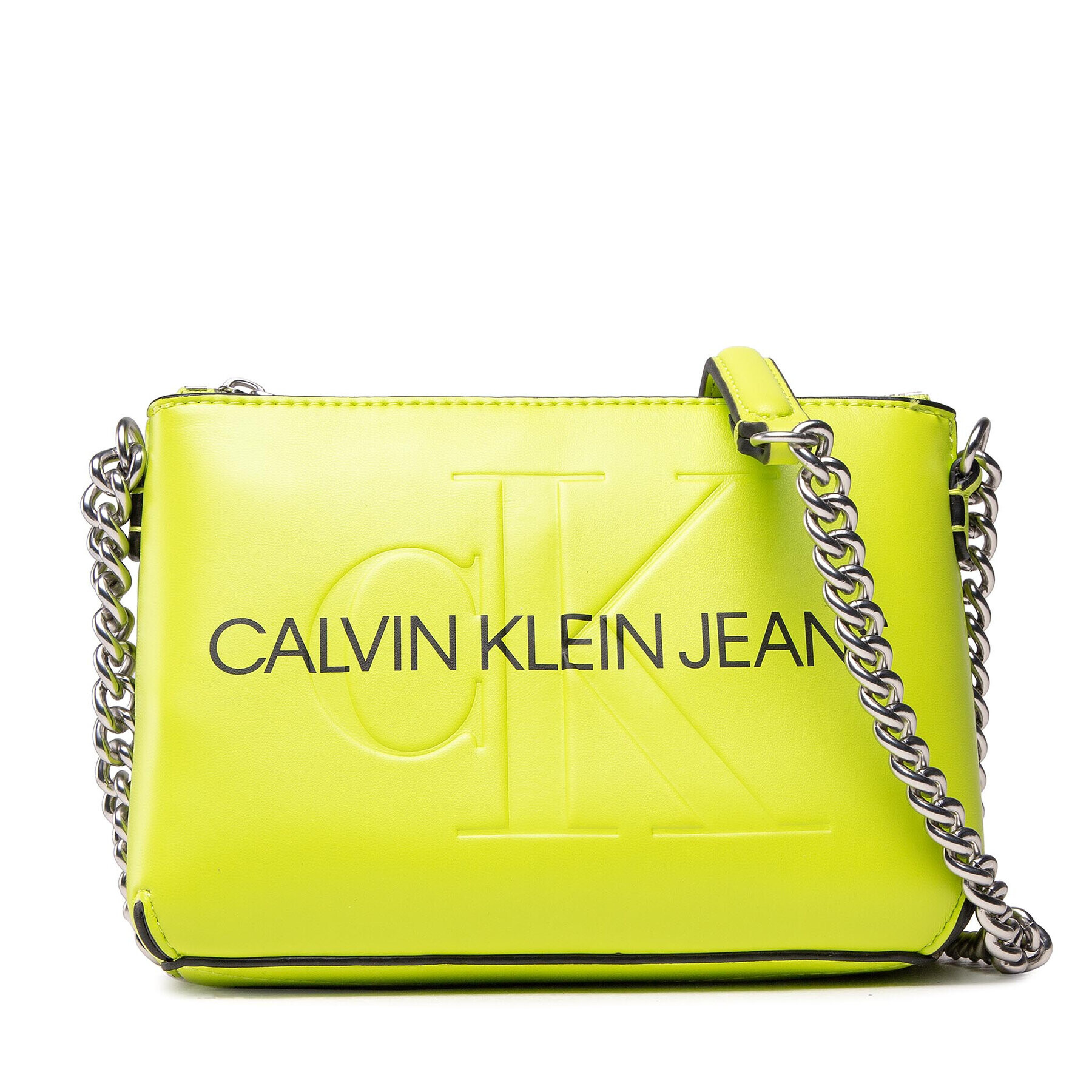 Calvin Klein Jeans Táska Sculpted Camera Pouch W/Cha Mono K60K608688 Zöld - Pepit.hu