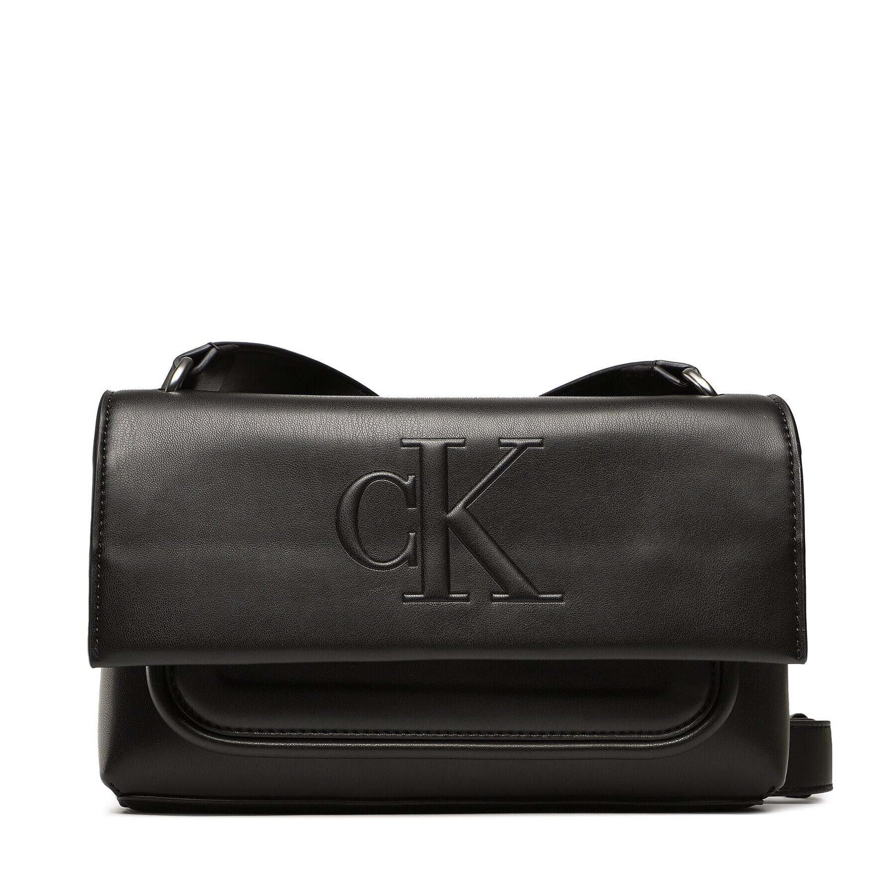 Calvin Klein Jeans Táska Sculpted Ew Flap25 Pipping K60K610308 Fekete - Pepit.hu