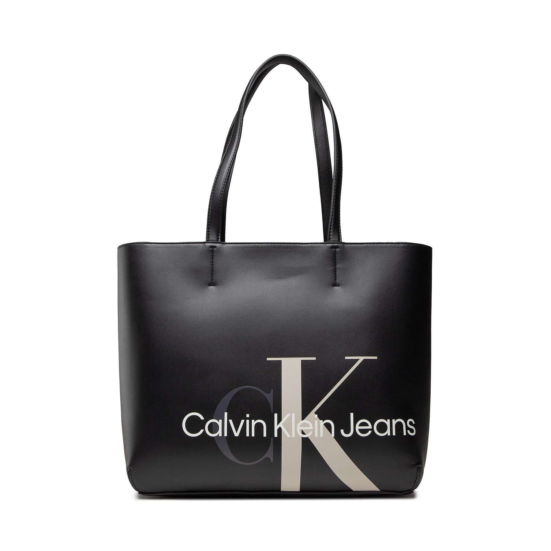 Calvin Klein Jeans Táska Sculpted Mono Shopper K60K608928 Fekete - Pepit.hu