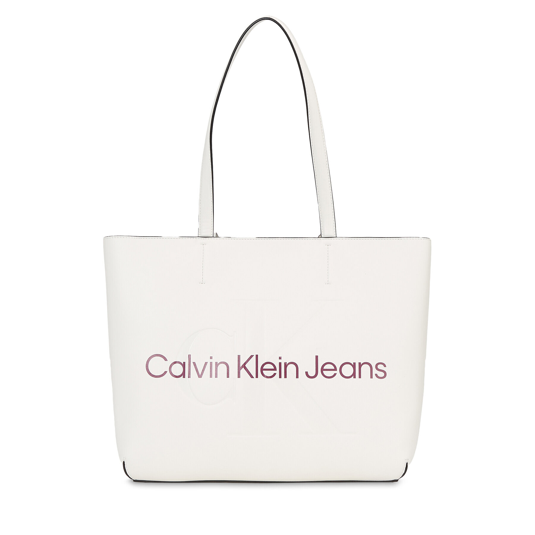 Calvin Klein Jeans Táska Sculpted Shopper29 Mono K60K610276 Ekru - Pepit.hu