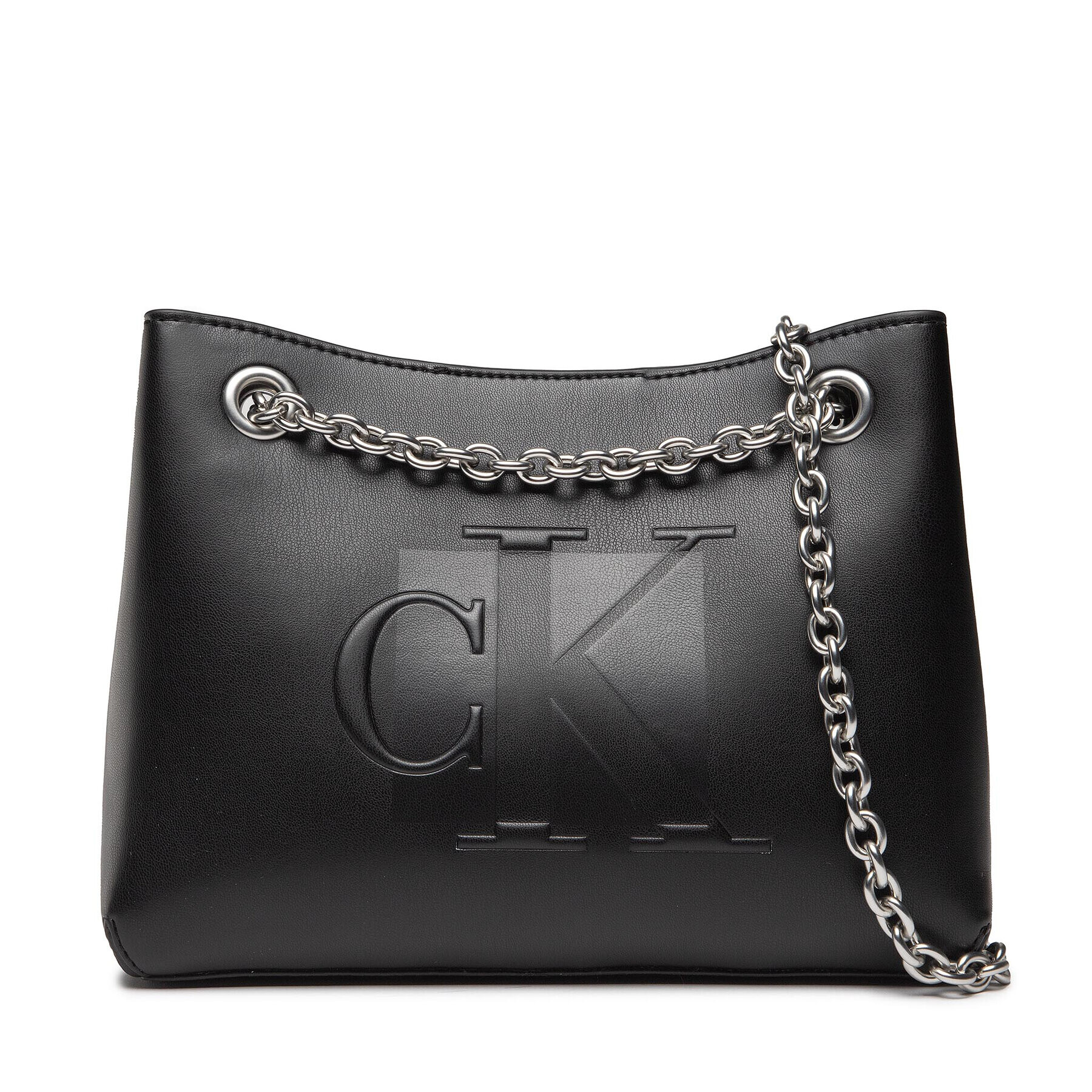 Calvin Klein Jeans Táska Sculpted Shoulder Bag24 Chain K60K609767 Fekete - Pepit.hu