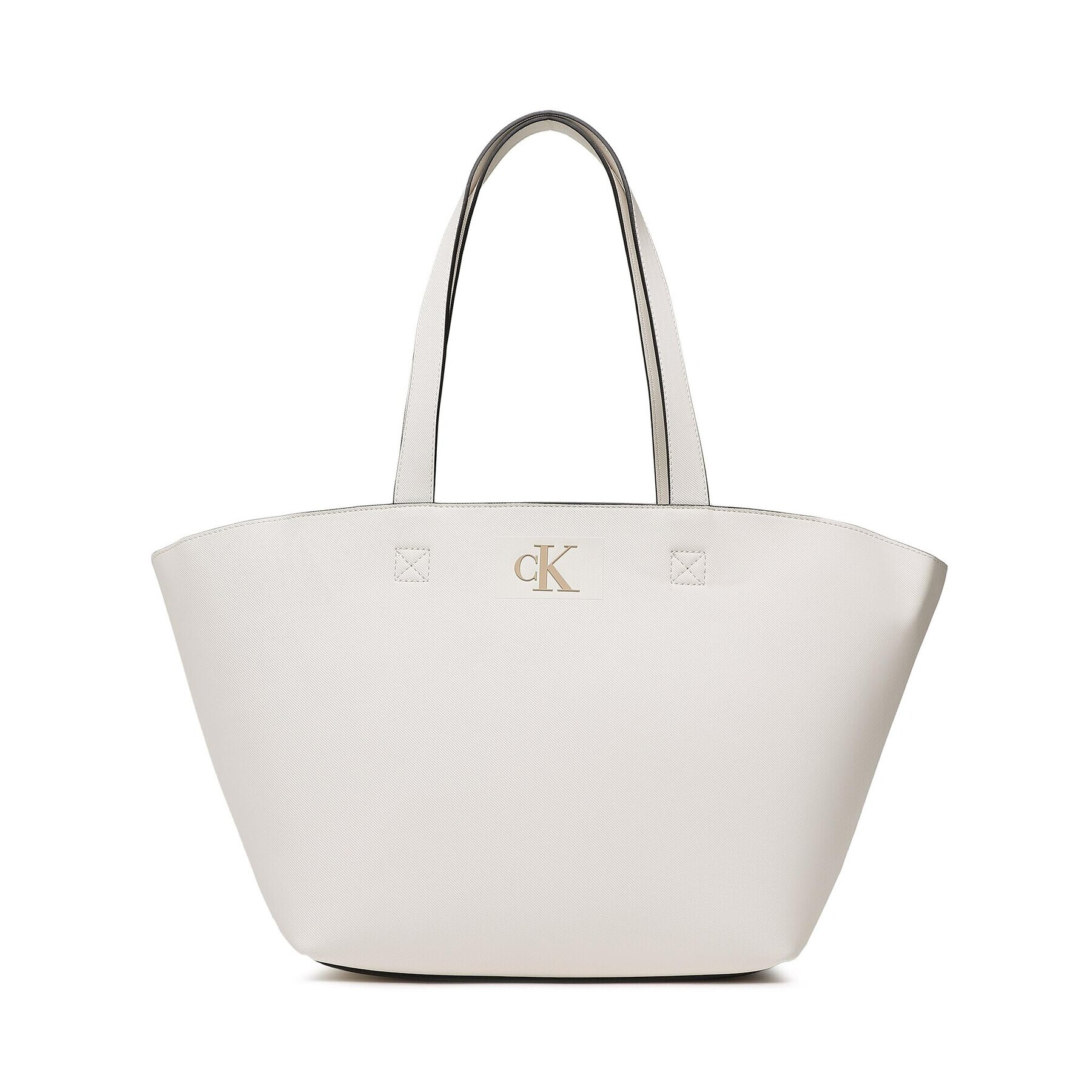 Calvin Klein Jeans Táska Sculpted Wing Shopper27 Twill K60K610305 Fehér - Pepit.hu