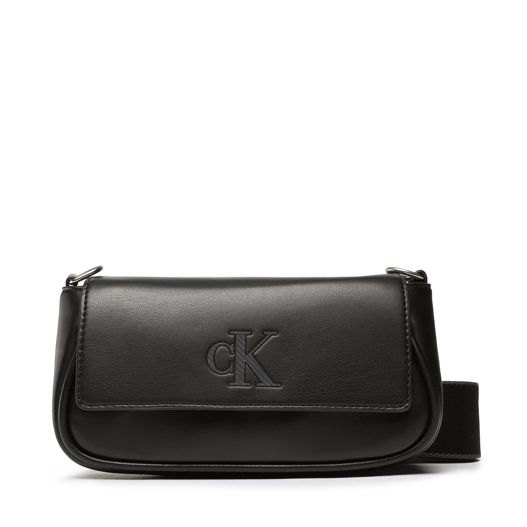 Calvin Klein Jeans Táska Sleek Ew Flap Conv Sb20 Solid K60K610319 Fekete - Pepit.hu