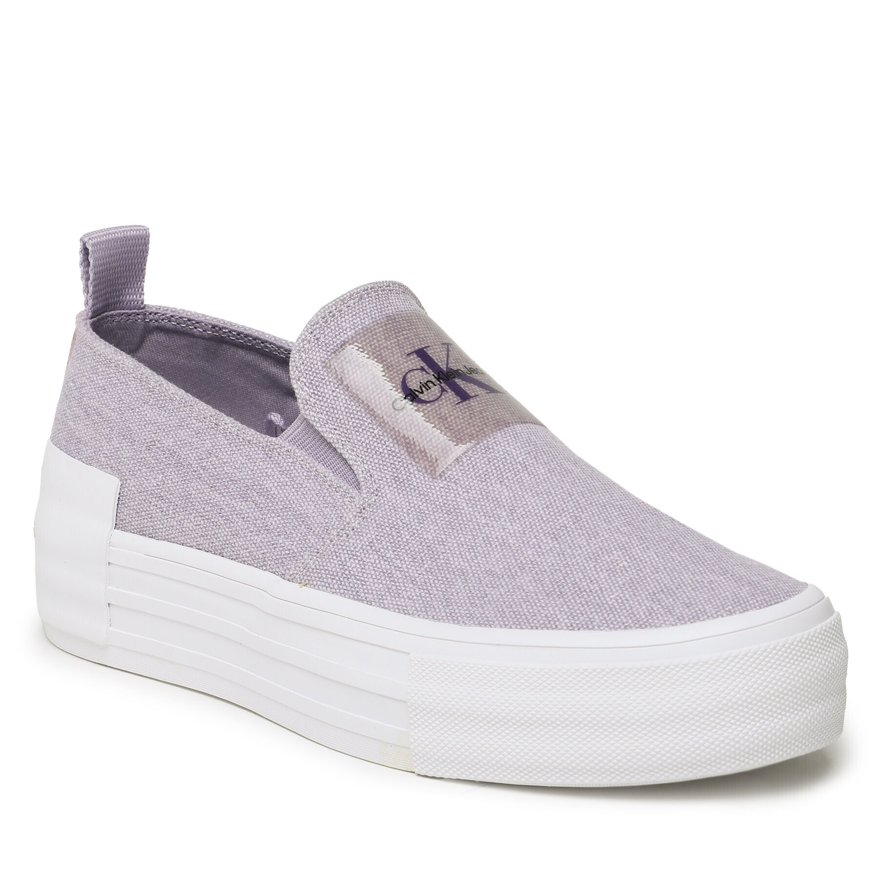 Calvin Klein Jeans Teniszcipő Bold Vulc Flatf Slipon Wn YW0YW01040 Lila - Pepit.hu