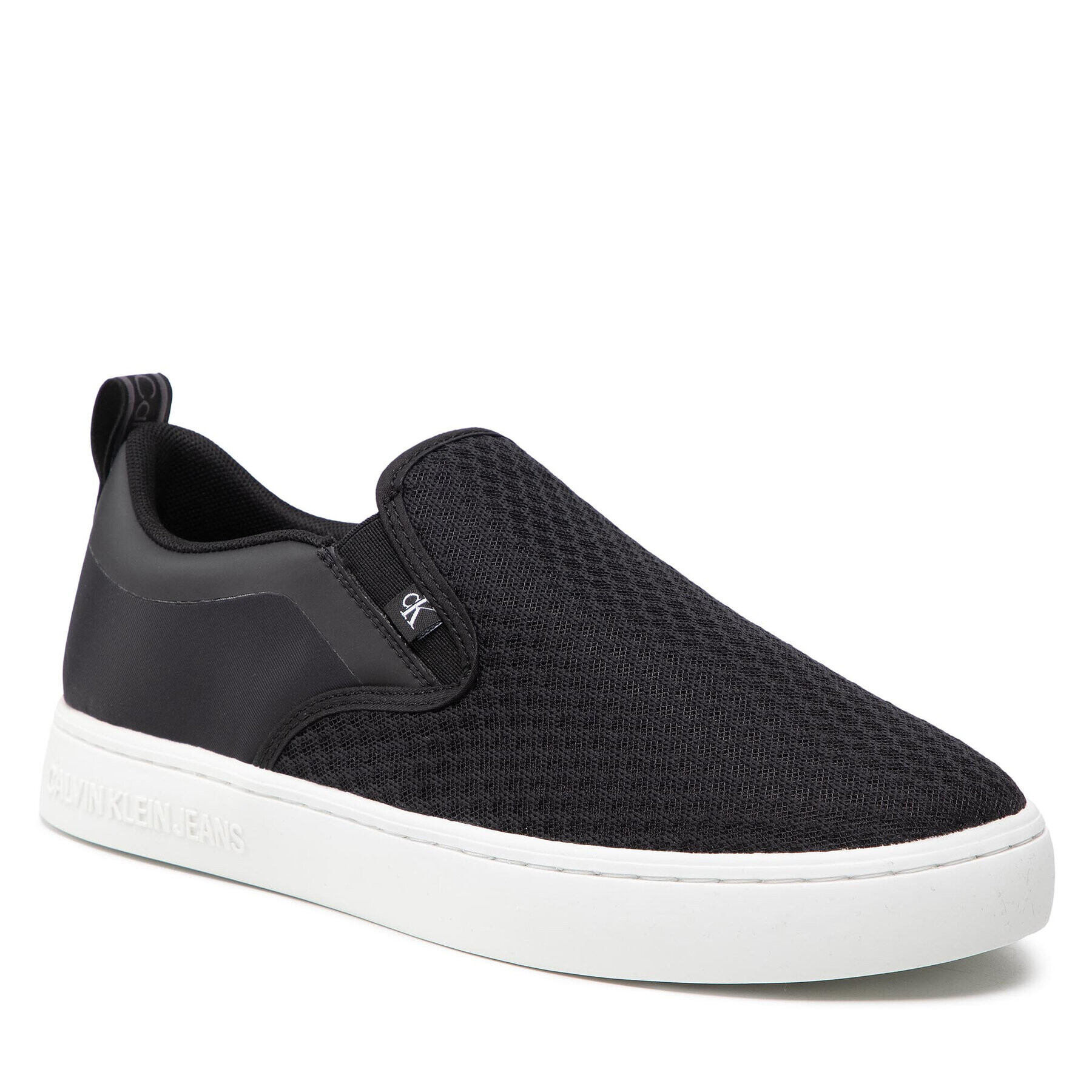 Calvin Klein Jeans Teniszcipő Classic Cupsole Slip On YM0YM00320 Fekete - Pepit.hu