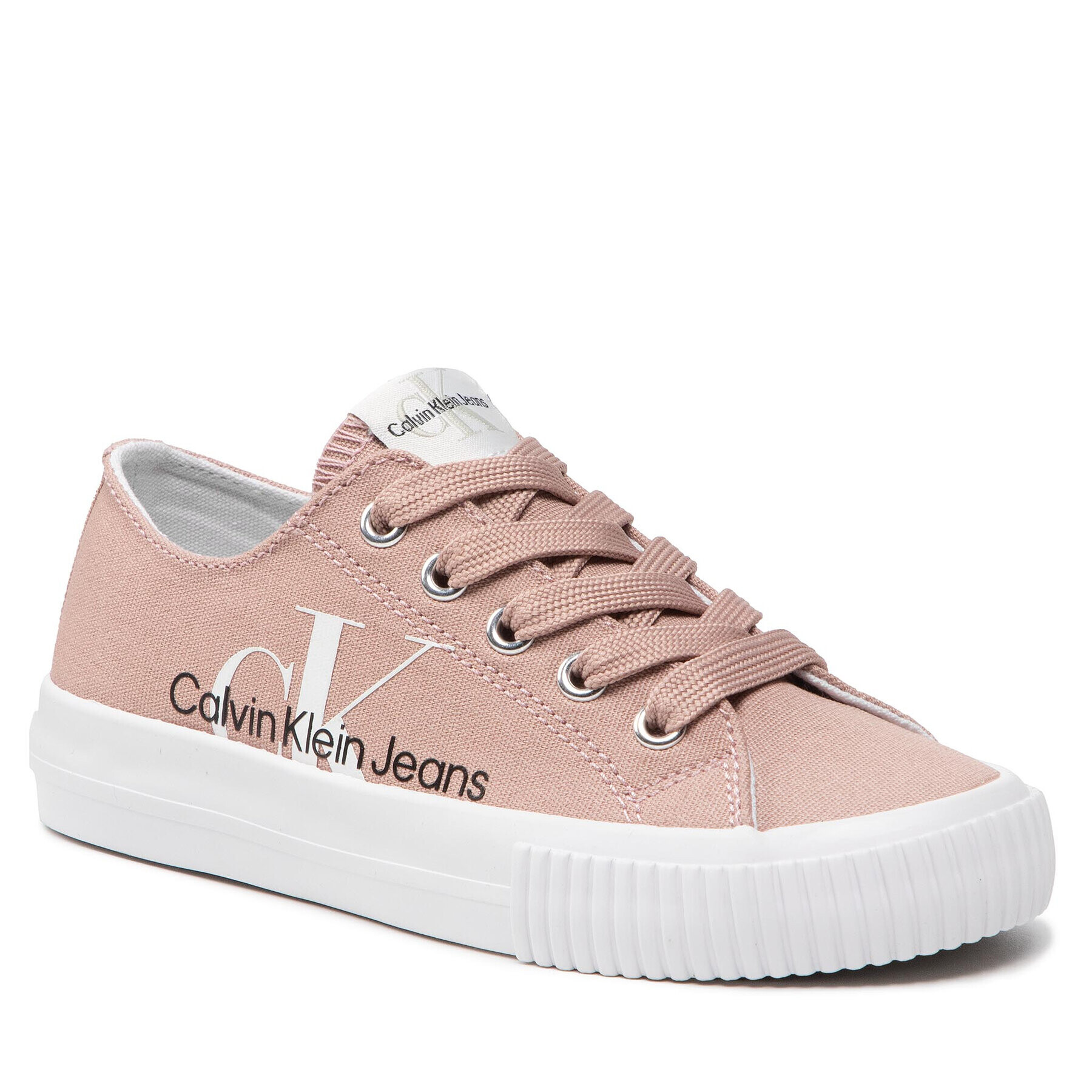 Calvin Klein Jeans Teniszcipő Low Cut Lace-Up Sneaker V3A9-80187-0890 Rózsaszín - Pepit.hu