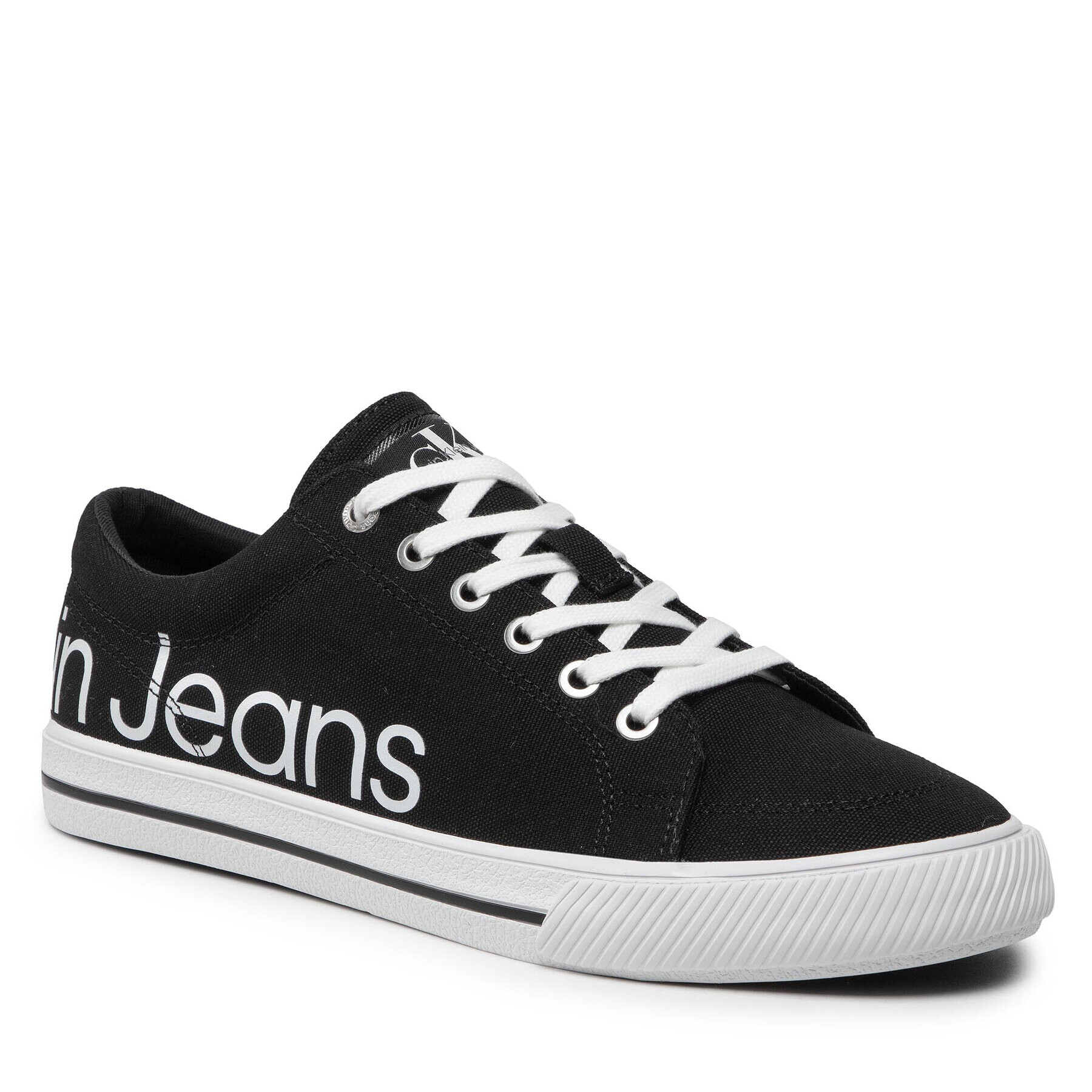 Calvin Klein Jeans Teniszcipő Retro Vulcanized-Low 1 YM0YM00307 Fekete - Pepit.hu