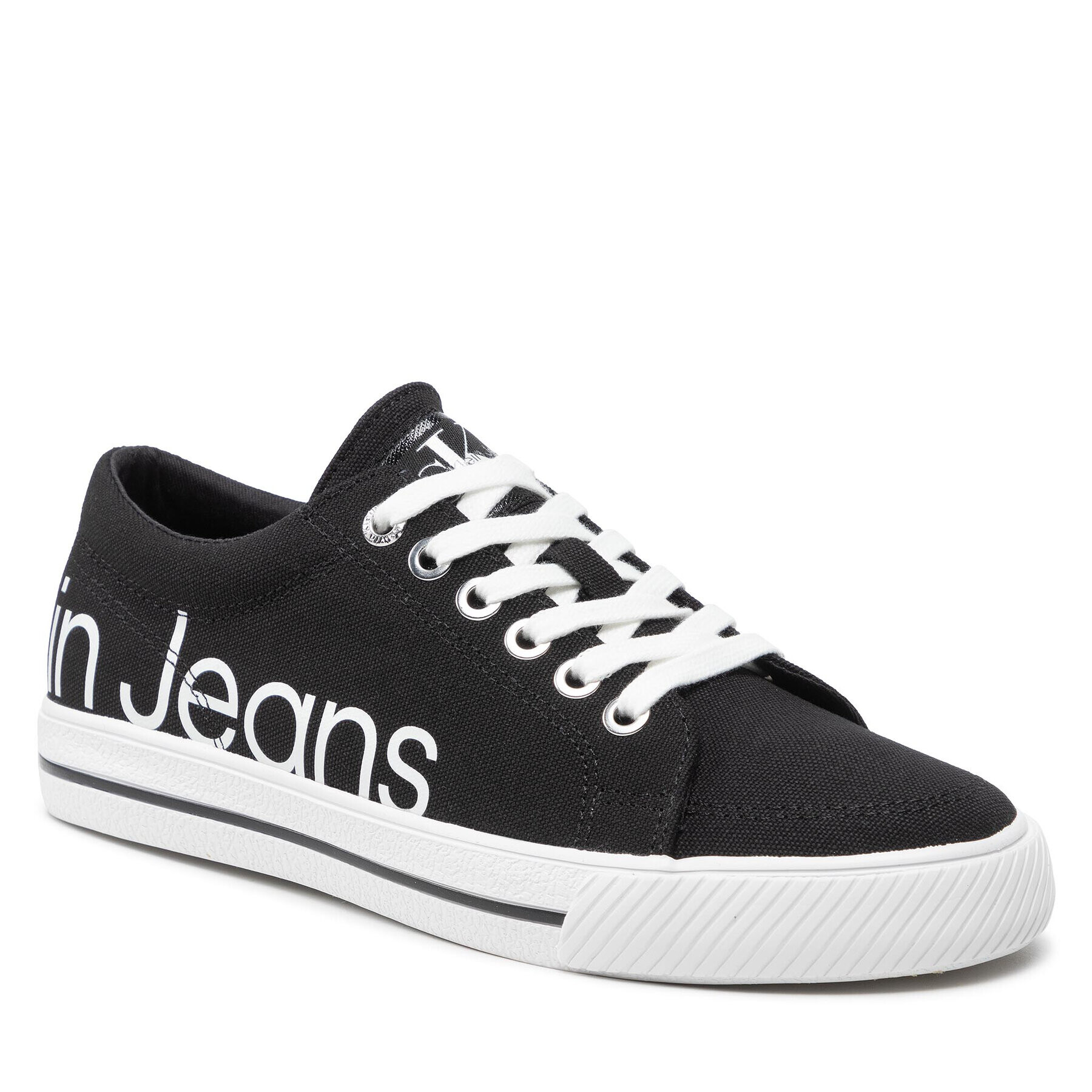 Calvin Klein Jeans Teniszcipő Retro Vulcanized Low 2 YW0YW00485 Fekete - Pepit.hu