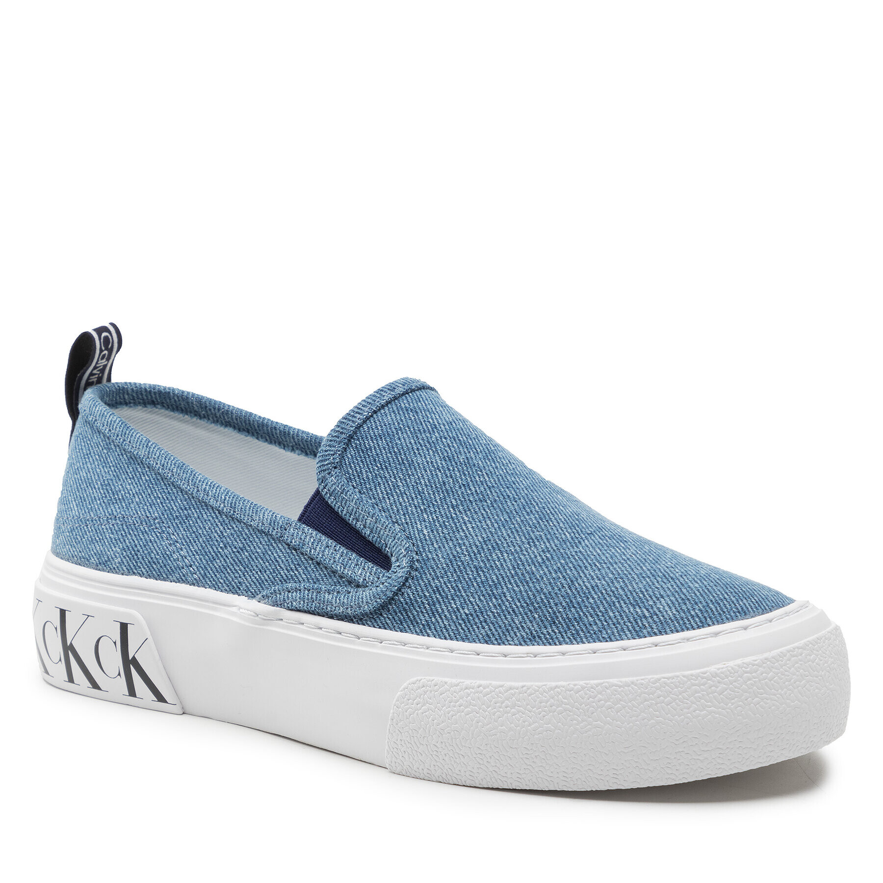 Calvin Klein Jeans Teniszcipő Skater Vulcanized 2 YW0YW00623 Sötétkék - Pepit.hu