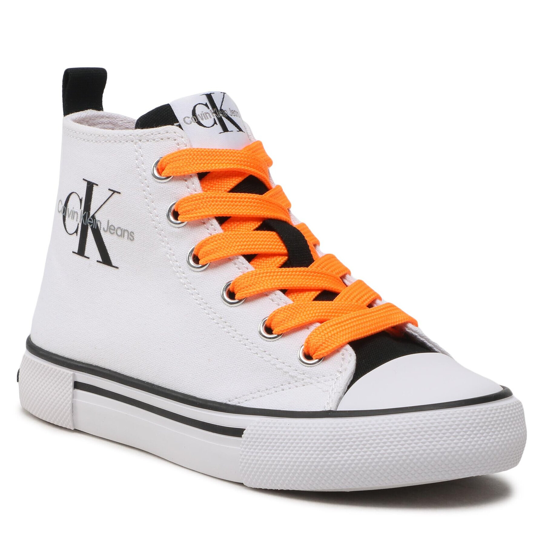 Calvin Klein Jeans Tornacipő High Top Lace Up Sneaker V3X9-80569-0890X002 M Fehér - Pepit.hu