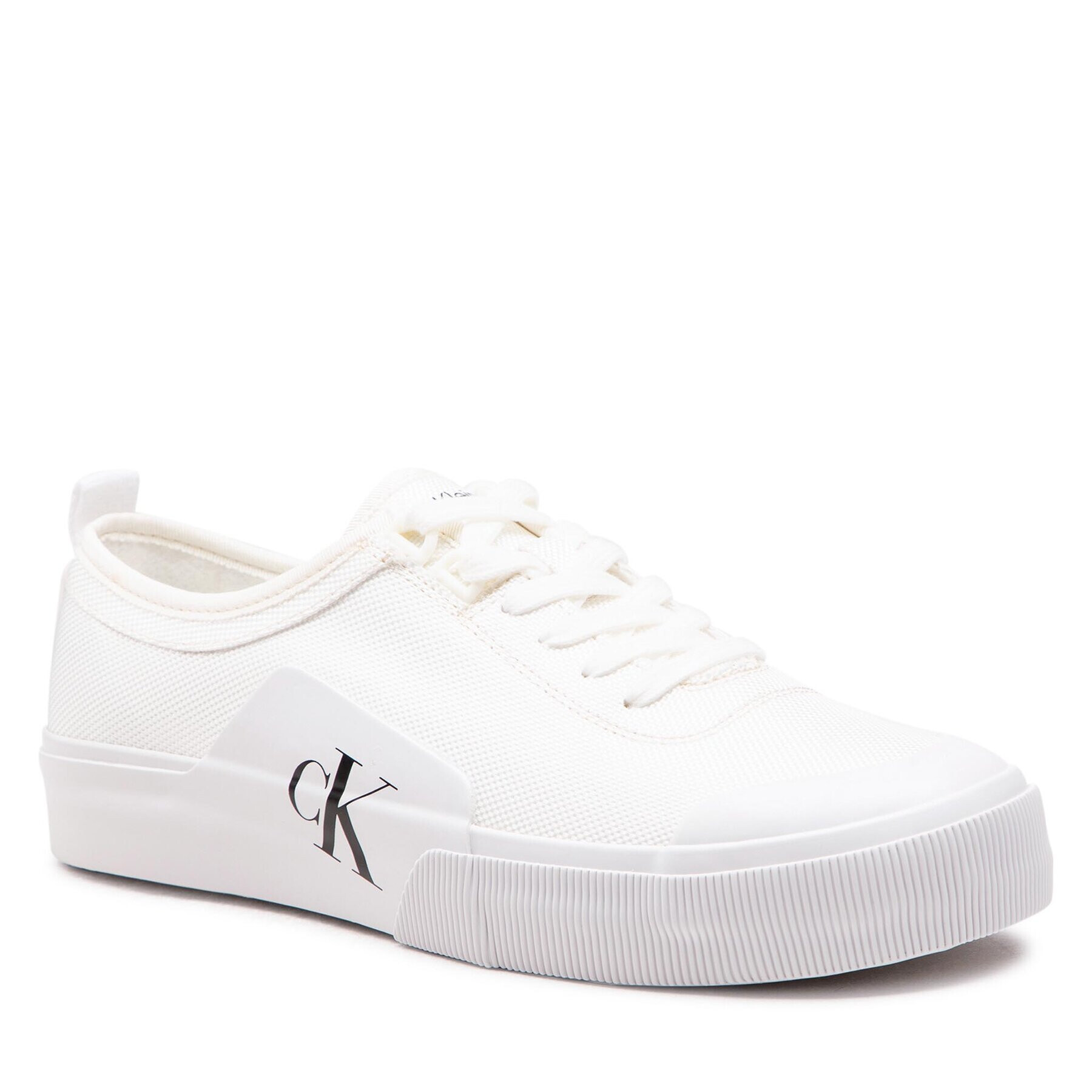 Calvin Klein Jeans Tornacipő Skater Vulc Laceup Low Ny YM0YM00459 Fehér - Pepit.hu