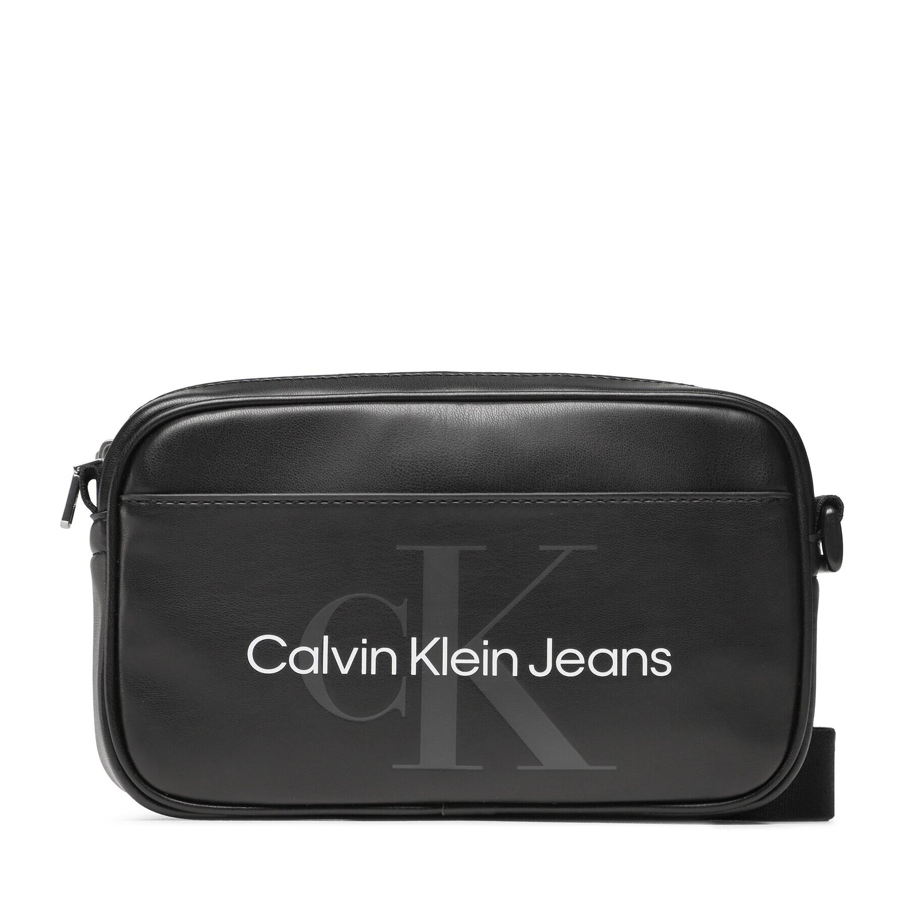 Calvin Klein Jeans Válltáska Monogram Soft Camera Bag22 K50K510396 Fekete - Pepit.hu