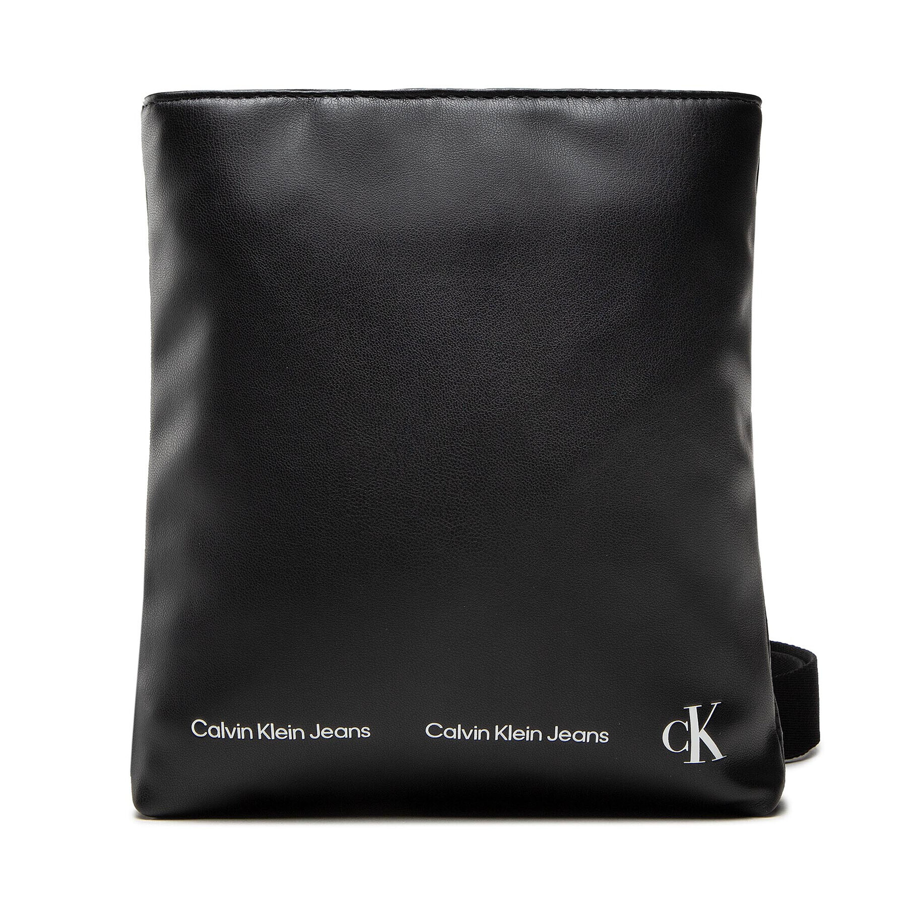 Calvin Klein Jeans Válltáska Monogram Soft Flatpack S Stripe K50K508864 Fekete - Pepit.hu