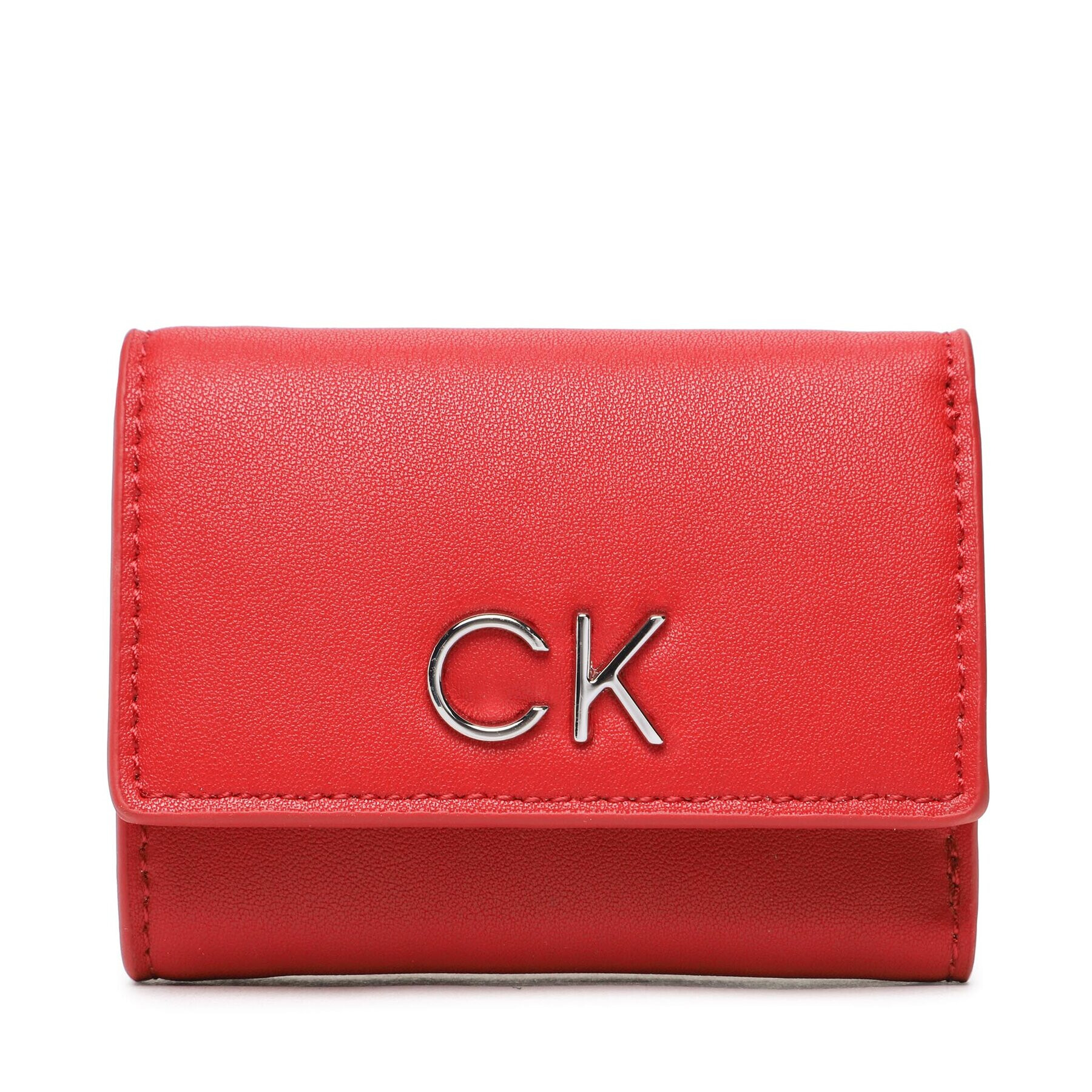 Calvin Klein Kis női pénztárca Re-Lock Trifold Xxs K60K609141 Piros - Pepit.hu