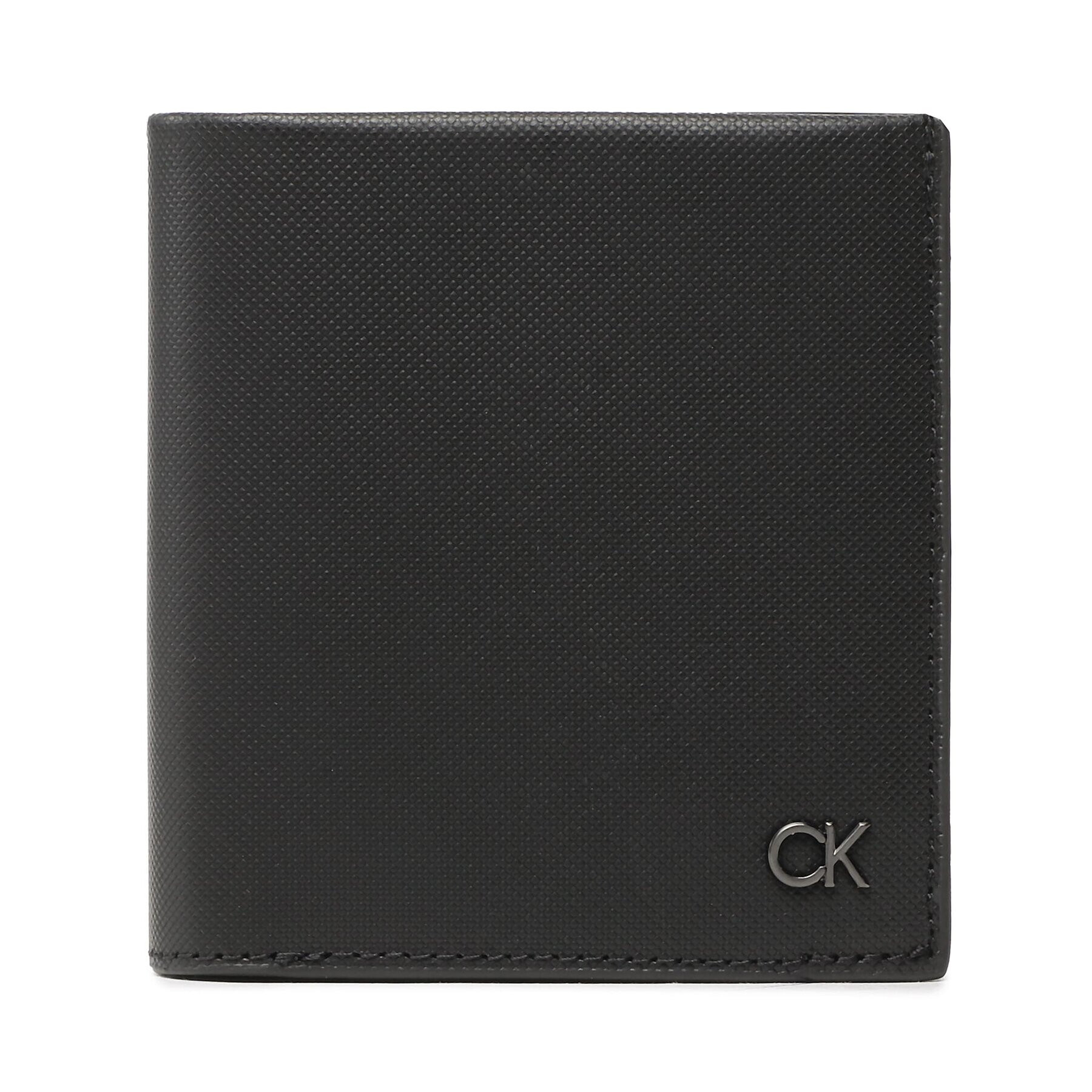 Calvin Klein Kisméretű férfi pénztárca Ck Clean Pq Trifold 6Cc W/Con K50K510297 Fekete - Pepit.hu