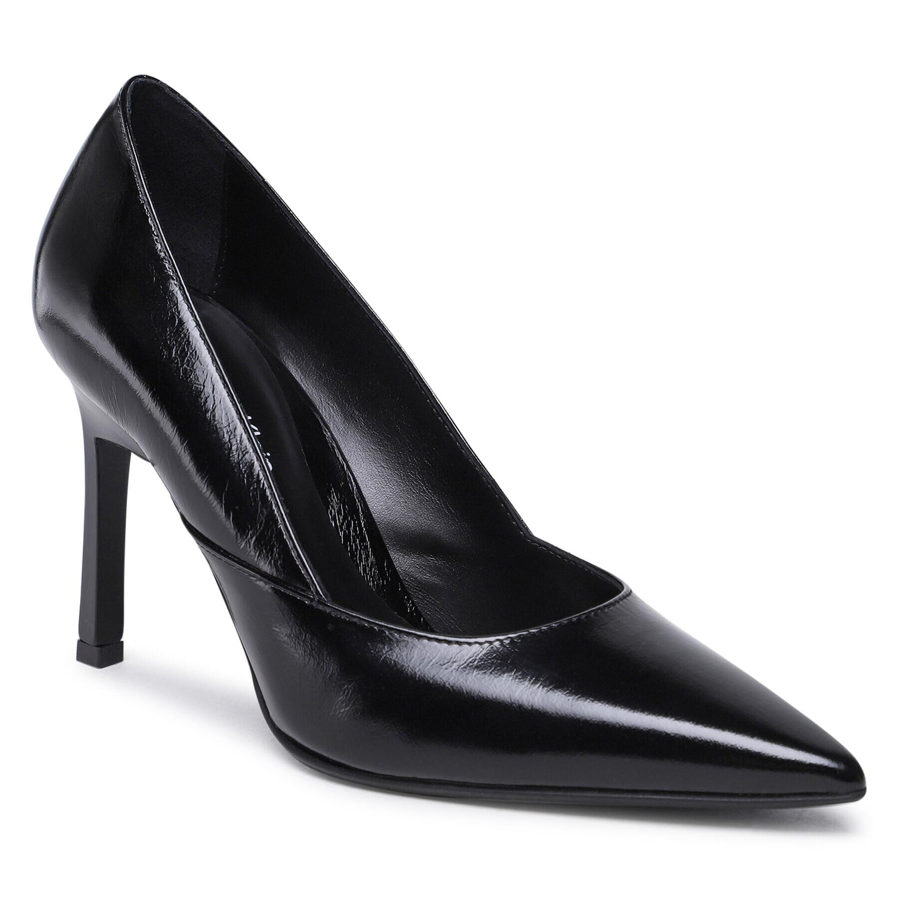 Calvin Klein Magassarkú Geo Stiletto Pump HW0HW01638 Fekete - Pepit.hu