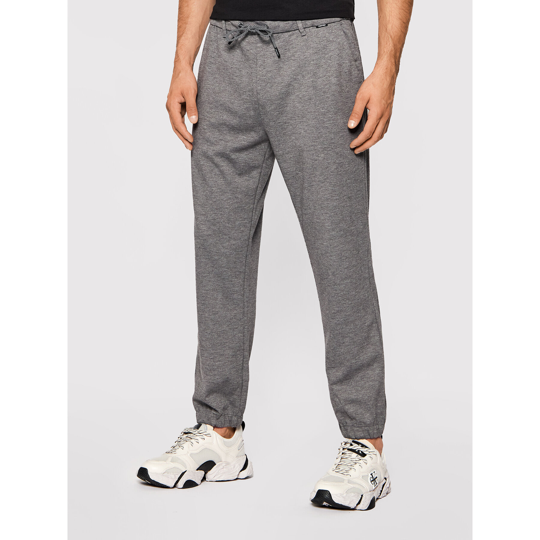 Calvin Klein Melegítő alsó Comfort K10K107498 Szürke Regular Fit - Pepit.hu