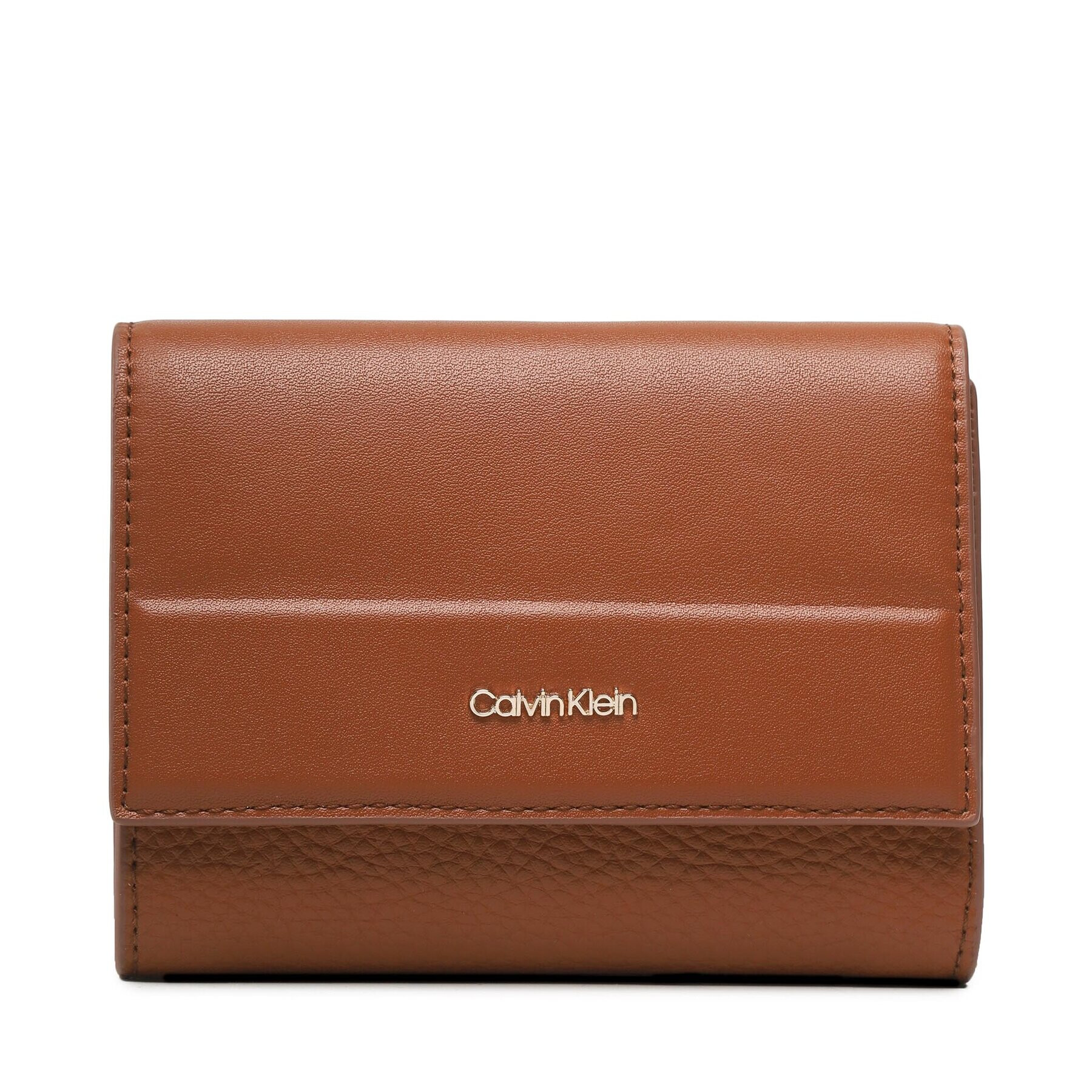 Calvin Klein Nagy női pénztárca Daily Dressed Trifold Wallet Md K60K610484 Barna - Pepit.hu