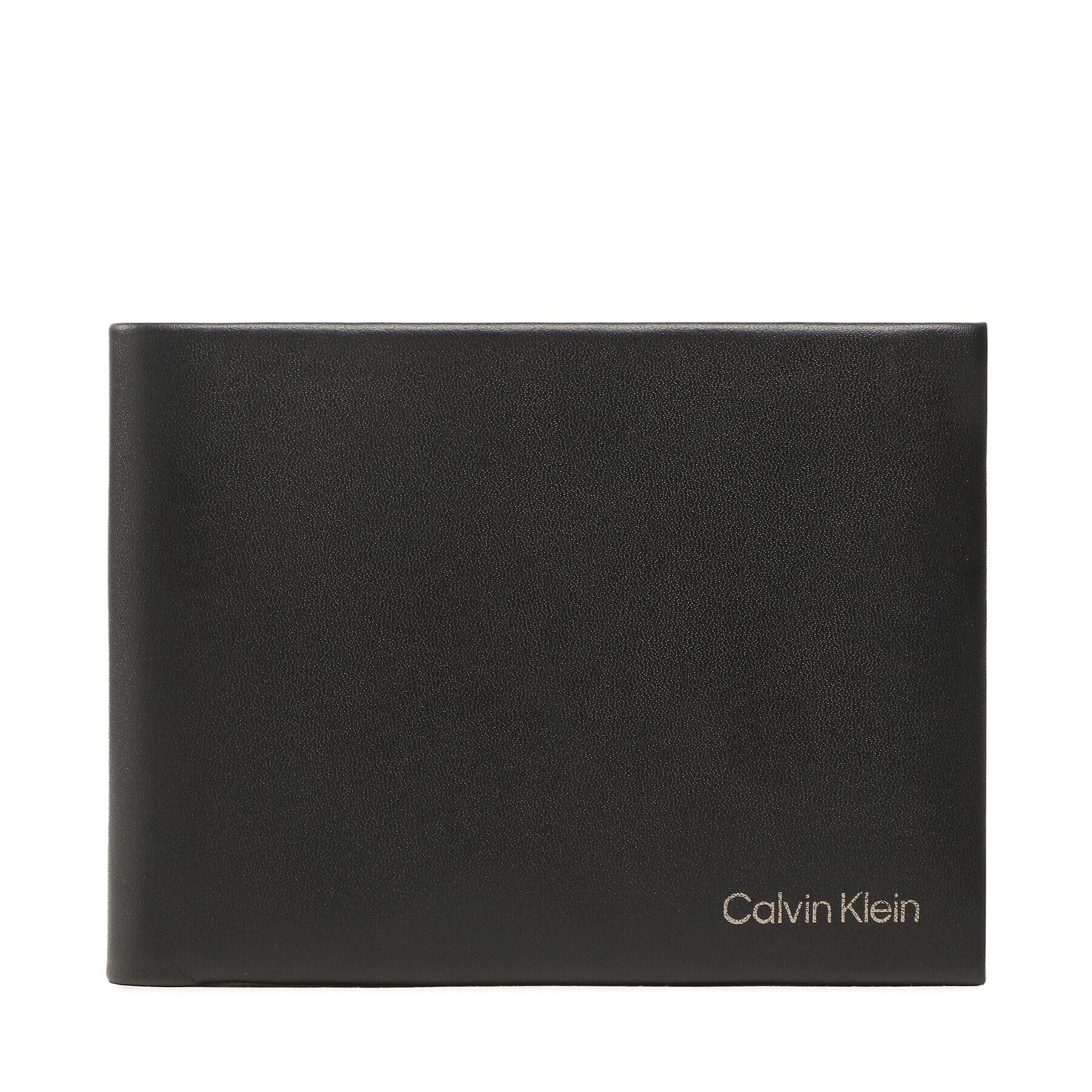 Calvin Klein Nagyméretű férfi pénztárca Ck Concise Trifold 10Cc W/Coin L K50K510600 Fekete - Pepit.hu