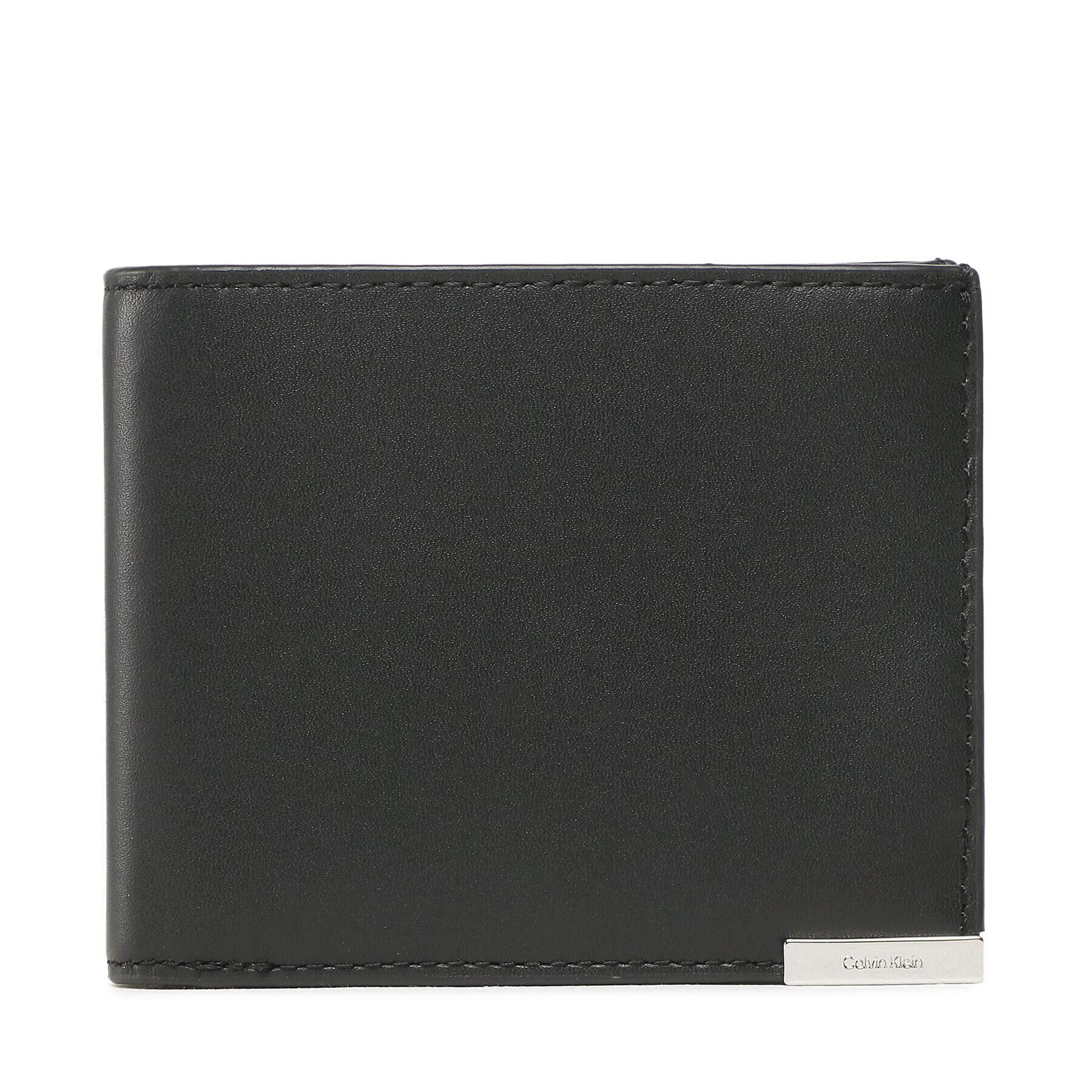 Calvin Klein Nagyméretű férfi pénztárca Modern Plaque Bifold 5cc W/Coin K50K509976 Fekete - Pepit.hu