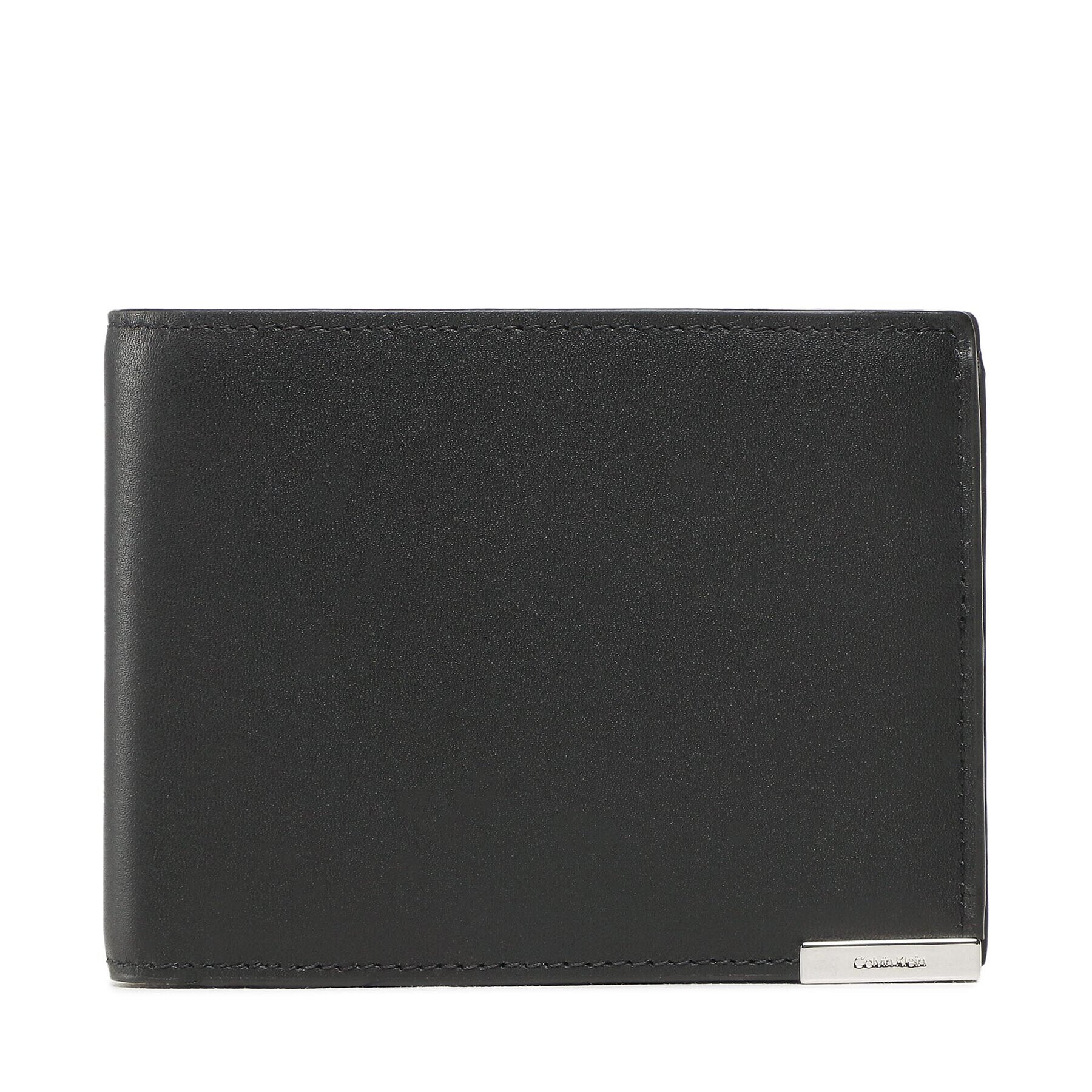 Calvin Klein Nagyméretű férfi pénztárca Modern Plaque Trifold 10cc Coin K50K509997 Fekete - Pepit.hu