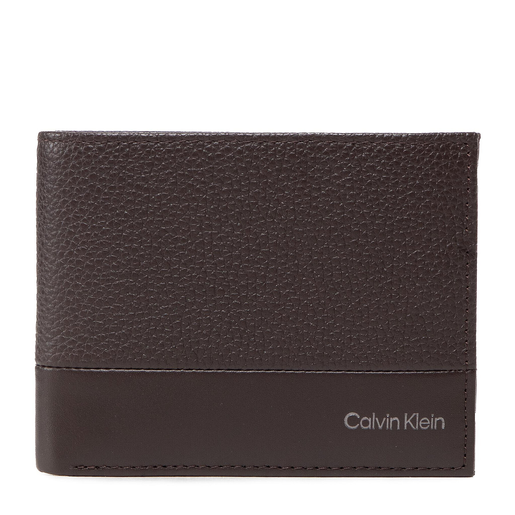 Calvin Klein Nagyméretű férfi pénztárca Subtle Mix Bifold 5Cc W/Coin L K50K509180 Barna - Pepit.hu