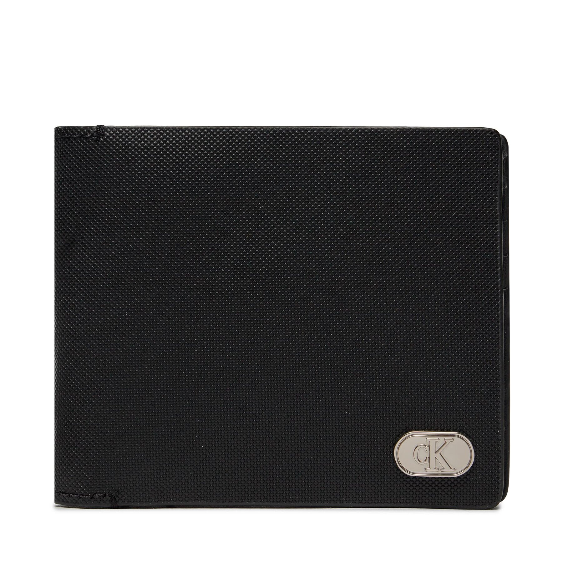 Calvin Klein Nagyméretű férfi pénztárca Textured Bifold K50K511474 Fekete - Pepit.hu