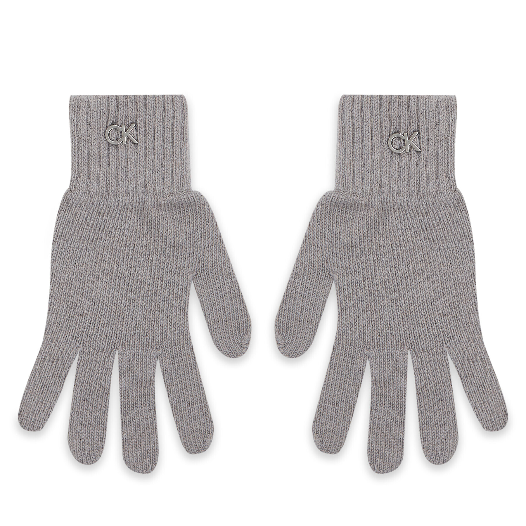 Calvin Klein Női kesztyű Re-Lock Knit Gloves K60K611164 Szürke - Pepit.hu