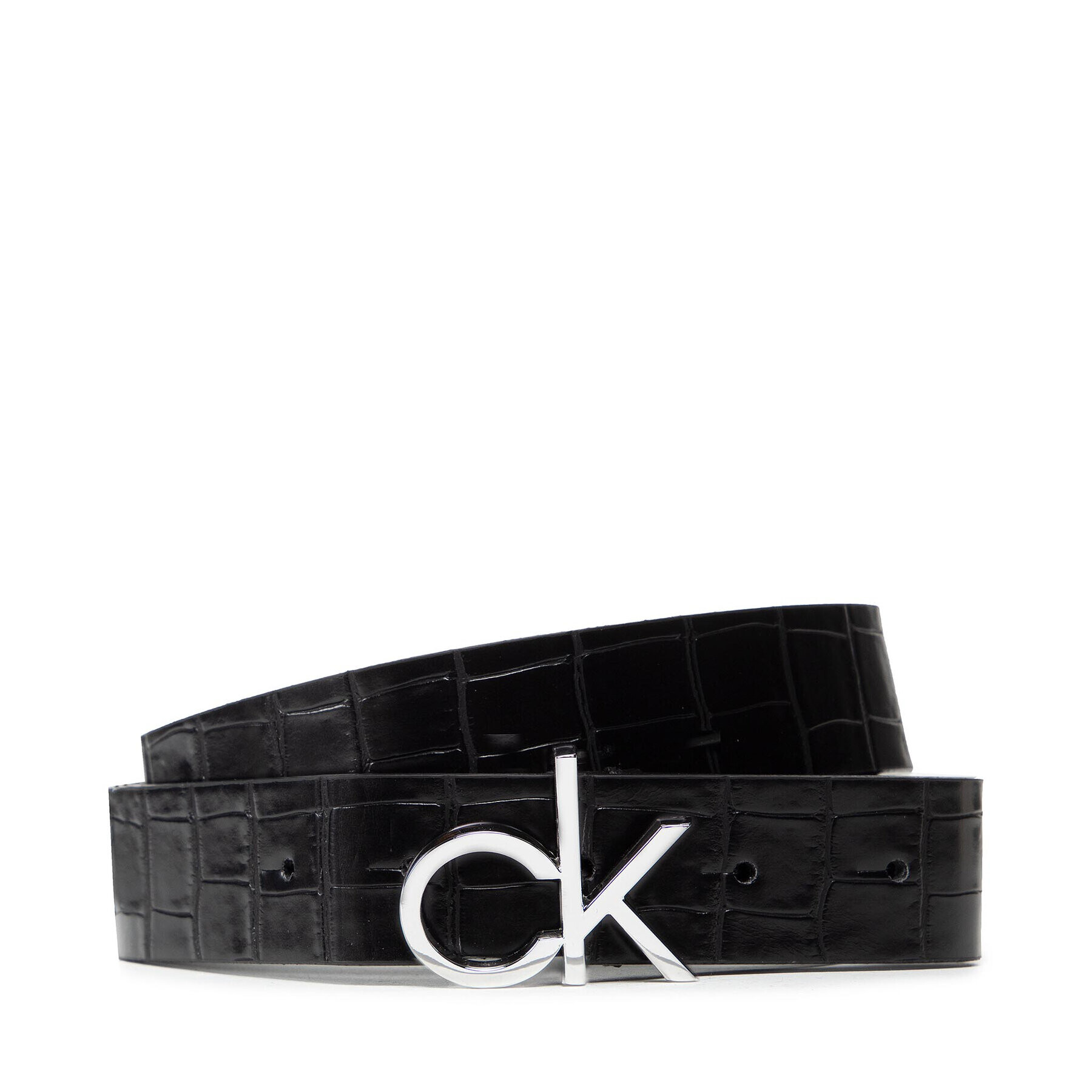 Calvin Klein Női öv Ck Low Fix Belt 30Mm Croco K60K608905 Fekete - Pepit.hu