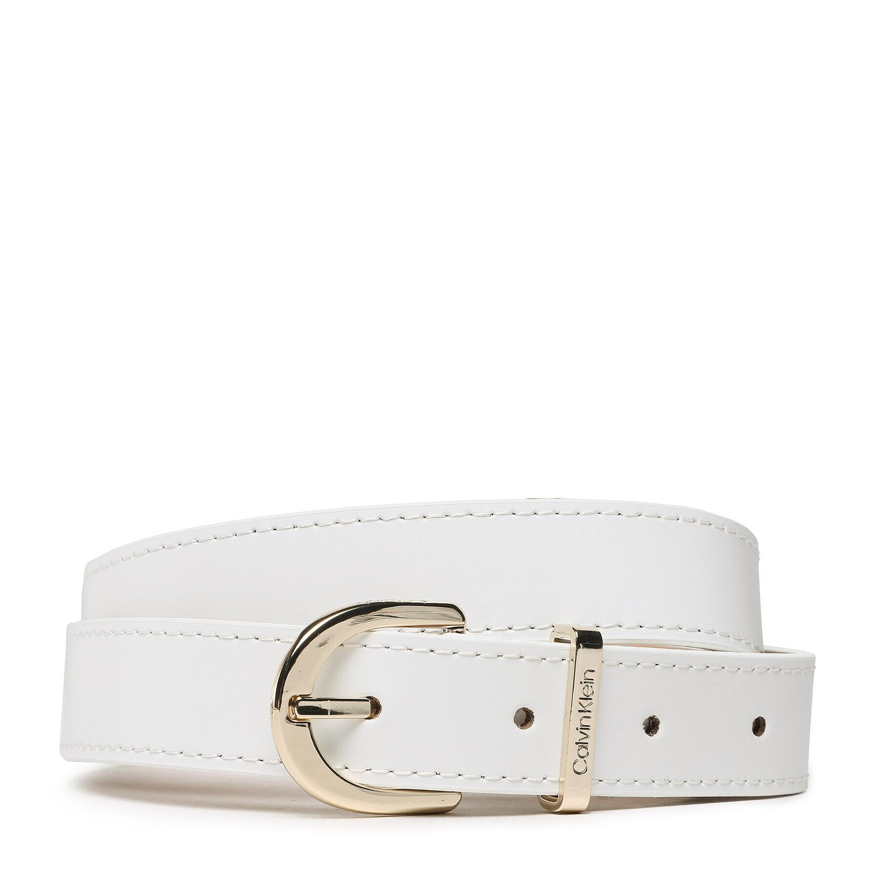 Calvin Klein Női öv Ck Must Metal Loop Rnd Belt 25 Mm K60K610158 Fehér - Pepit.hu