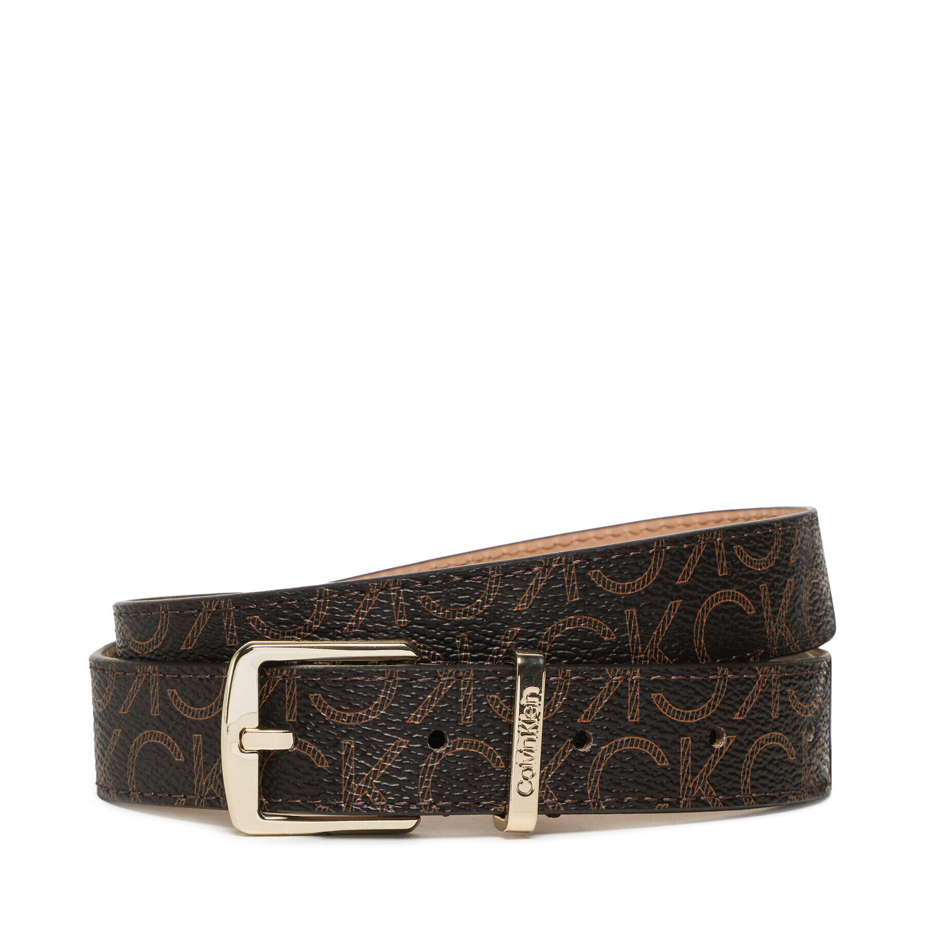 Calvin Klein Női öv Ck Must Sqr Belt 25Mm Mono K60K610384 Barna - Pepit.hu