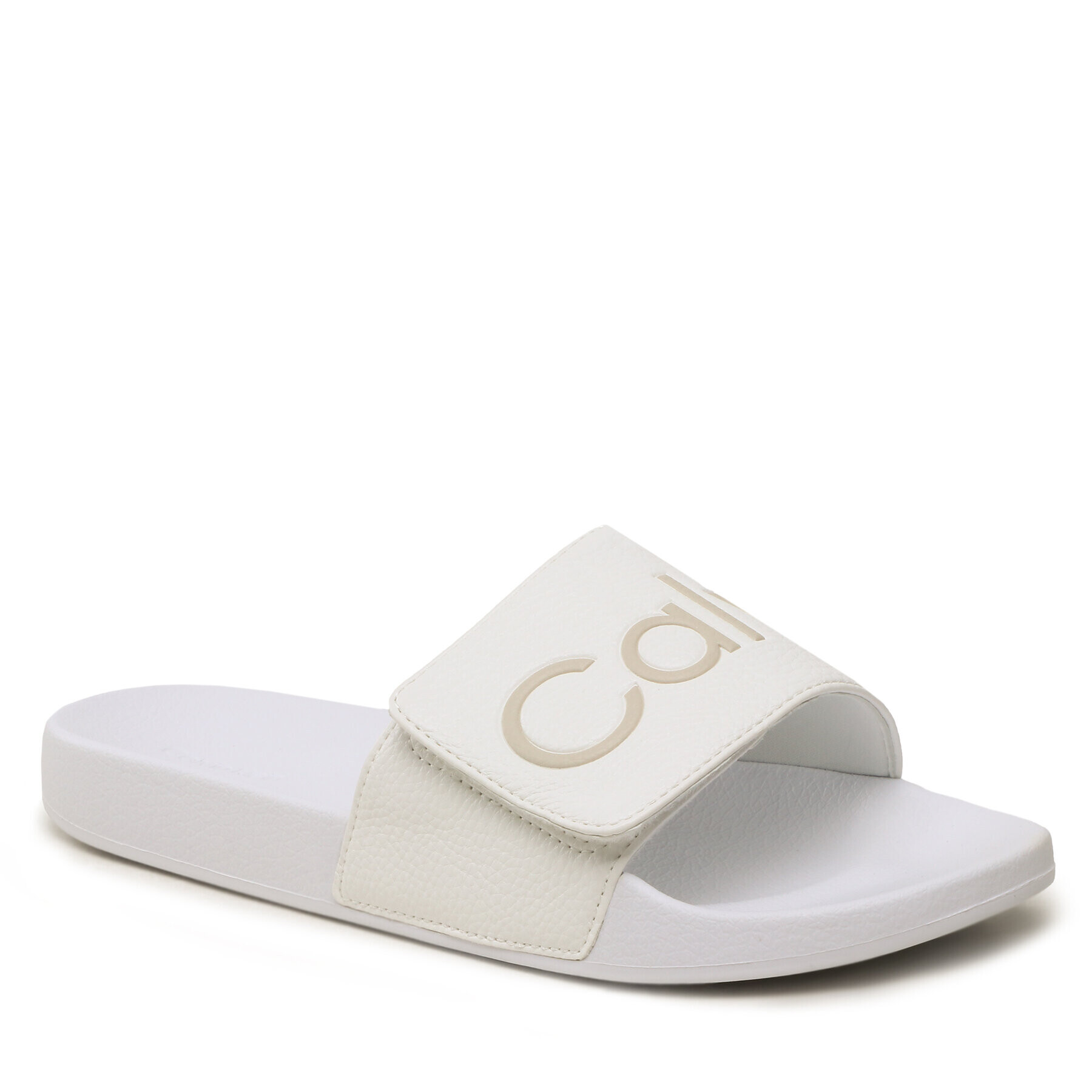 Calvin Klein Papucs Adj Pool Slide Pu HM0HM00957 Fehér - Pepit.hu