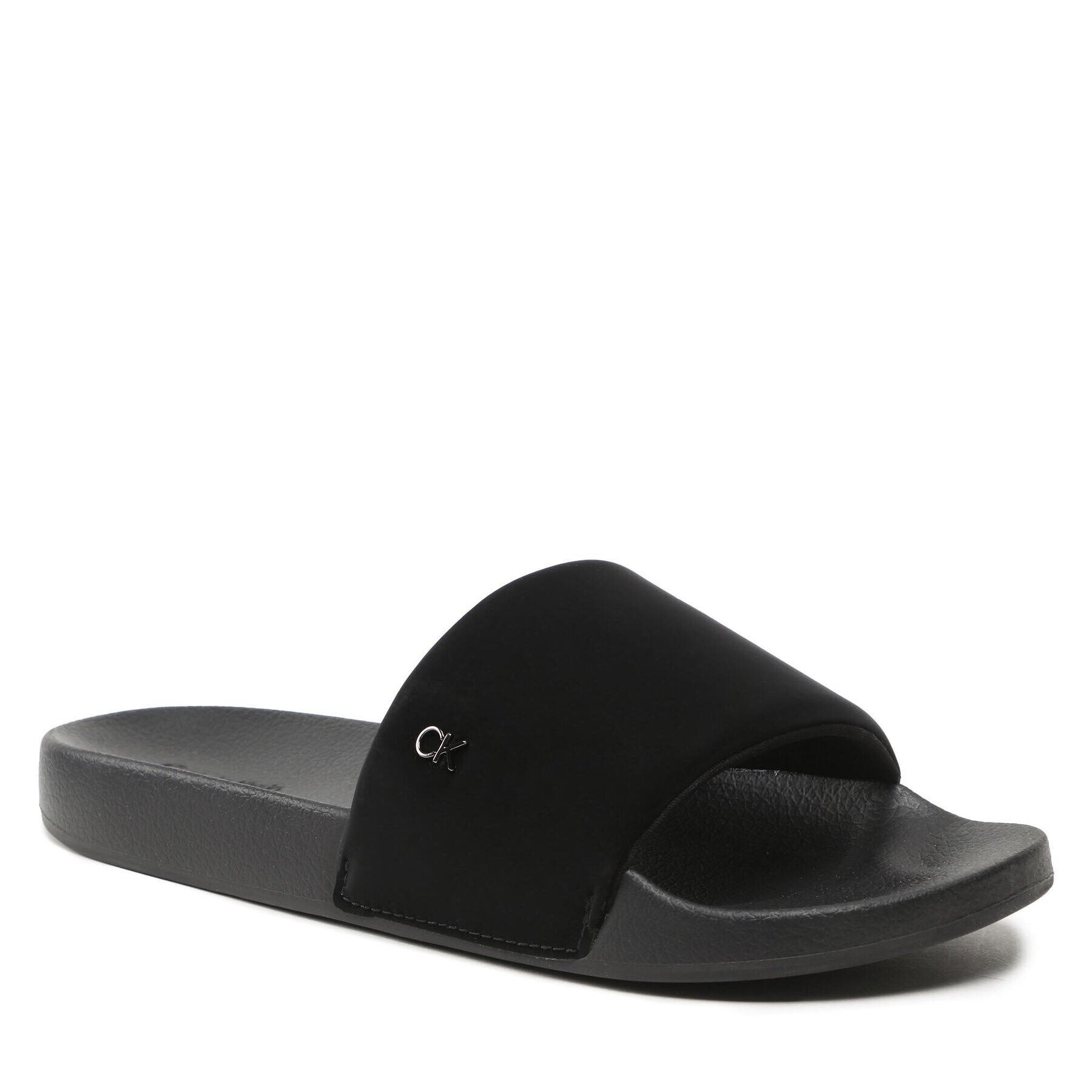 Calvin Klein Papucs Pool Slide Pu HM0HM00983 Fekete - Pepit.hu